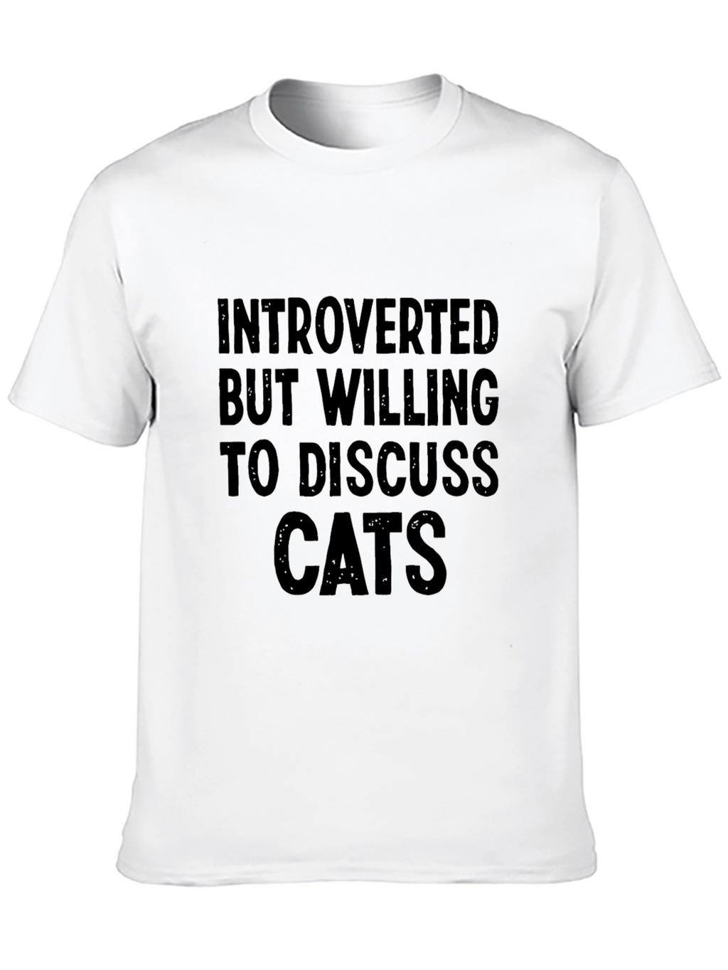 Introverted Cat Lover T-Shirt