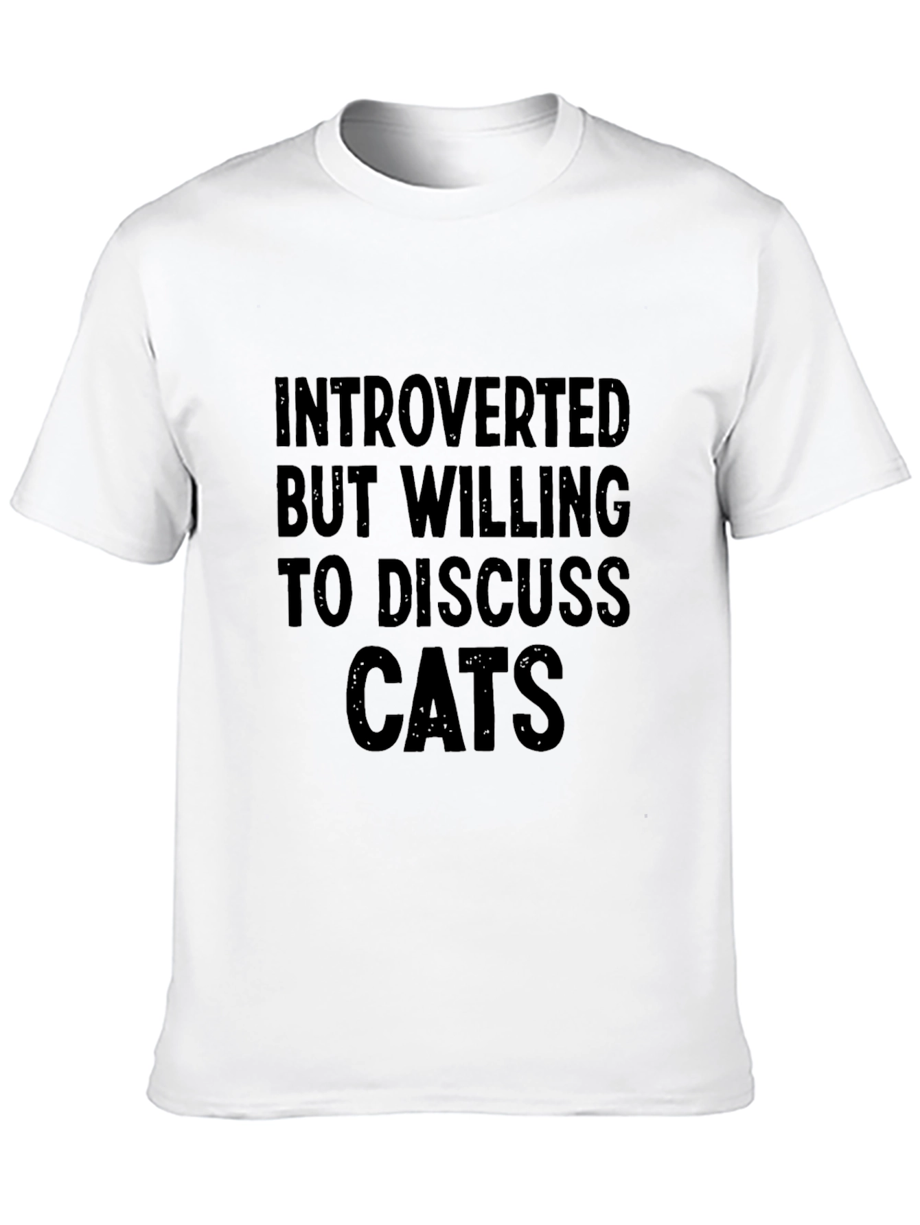 Introverted Cat Lover T-Shirt