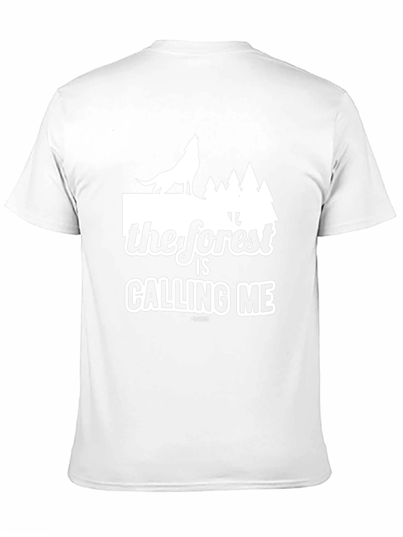 The Forest is Calling Me Black T-Shirt