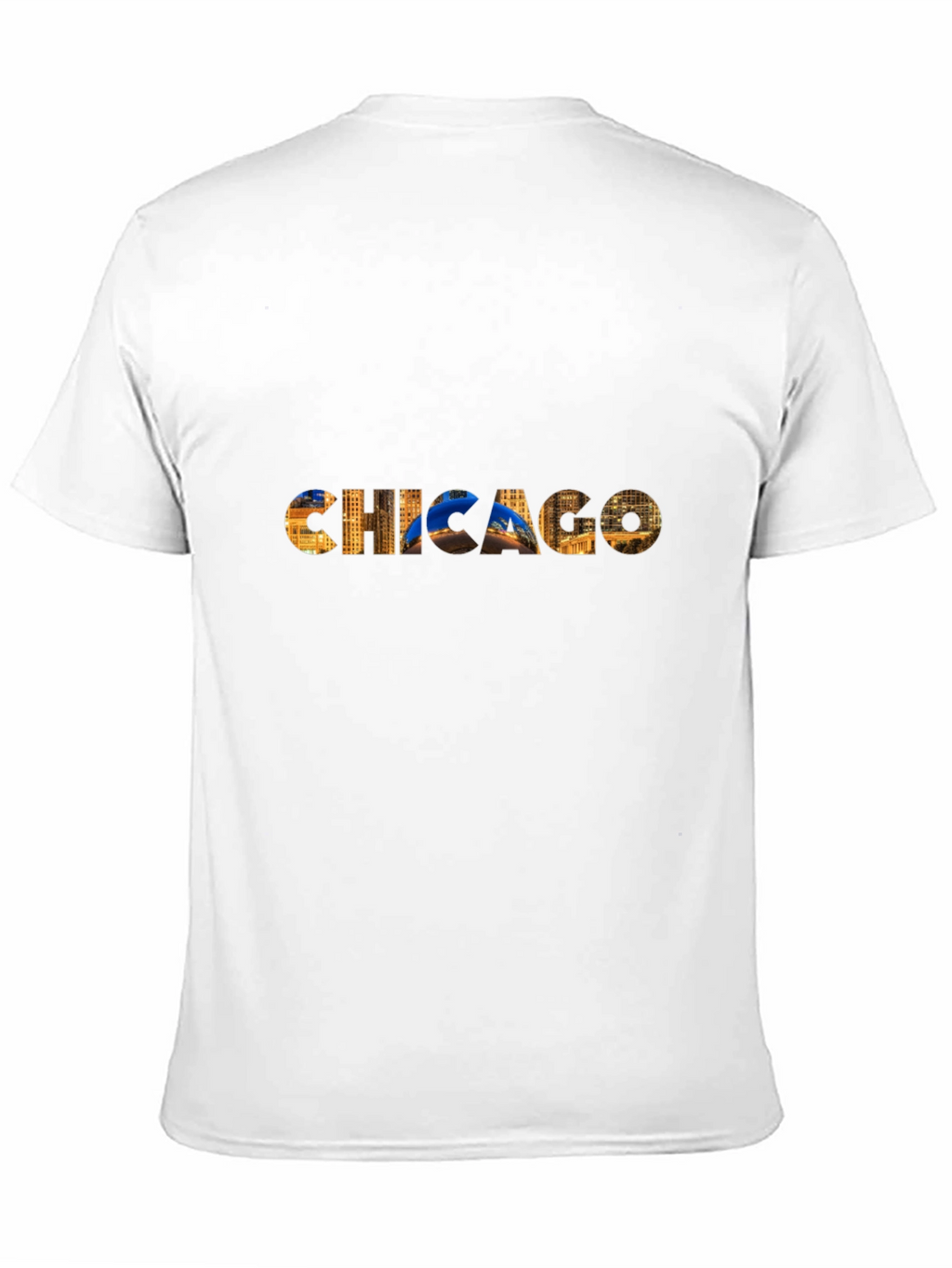 Chicago Skyline Graphic Black T-Shirt