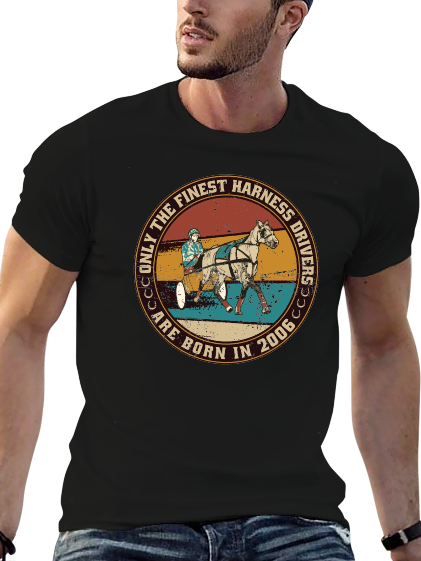 Finest Harness Drivers Born in 2006 - Unisex T-Shirt