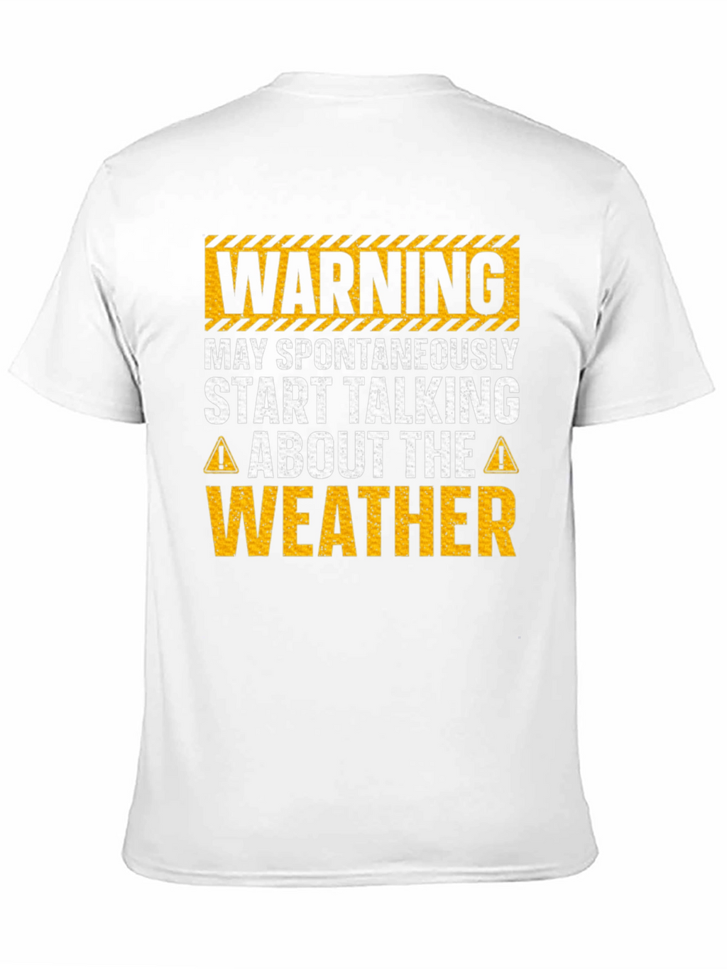 Warning May Spontaneously Talk Weather T-Shirt