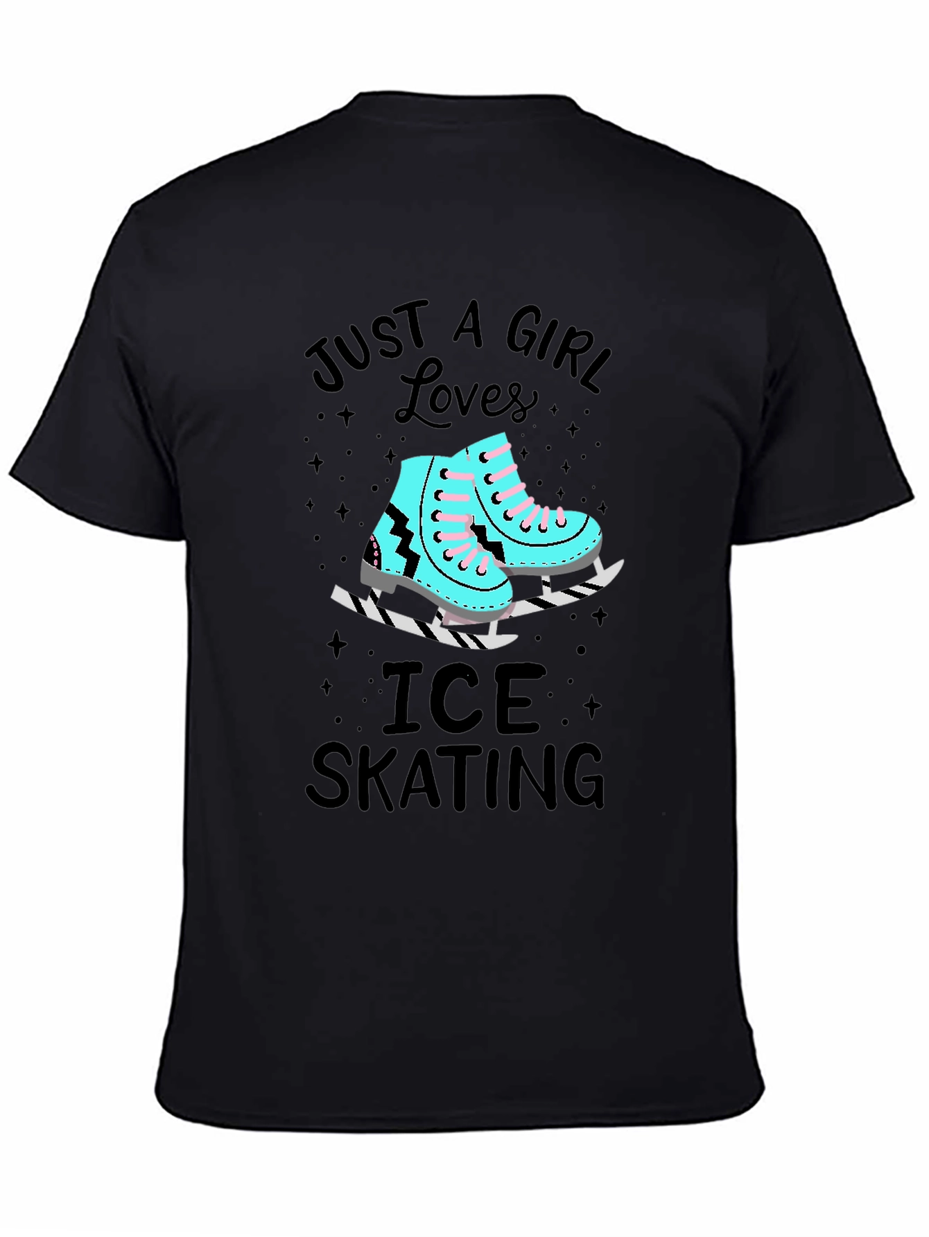 Just a Girl Who Loves Ice Skating T-Shirt