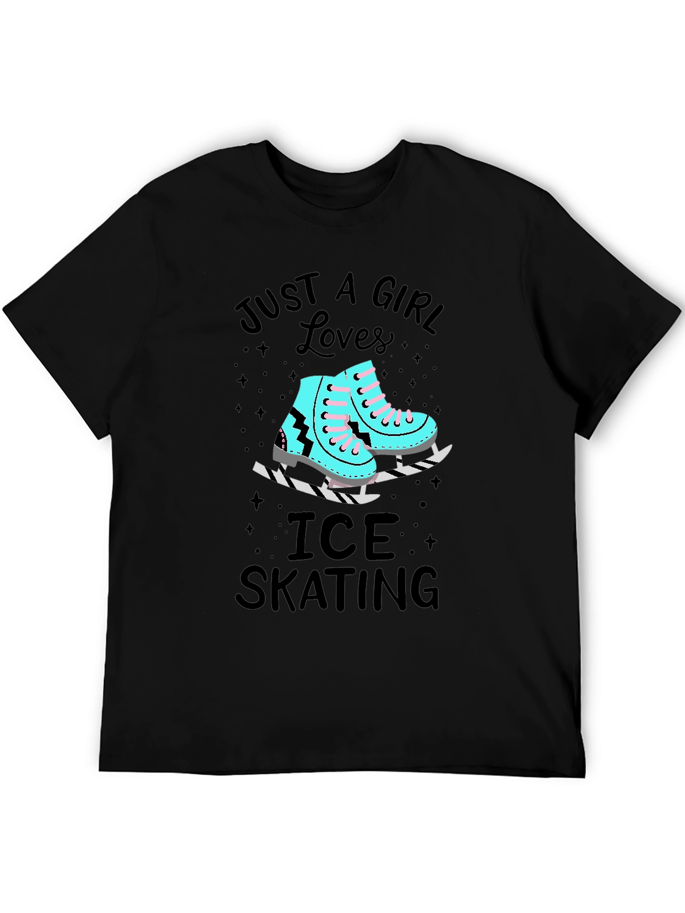 Just a Girl Who Loves Ice Skating T-Shirt
