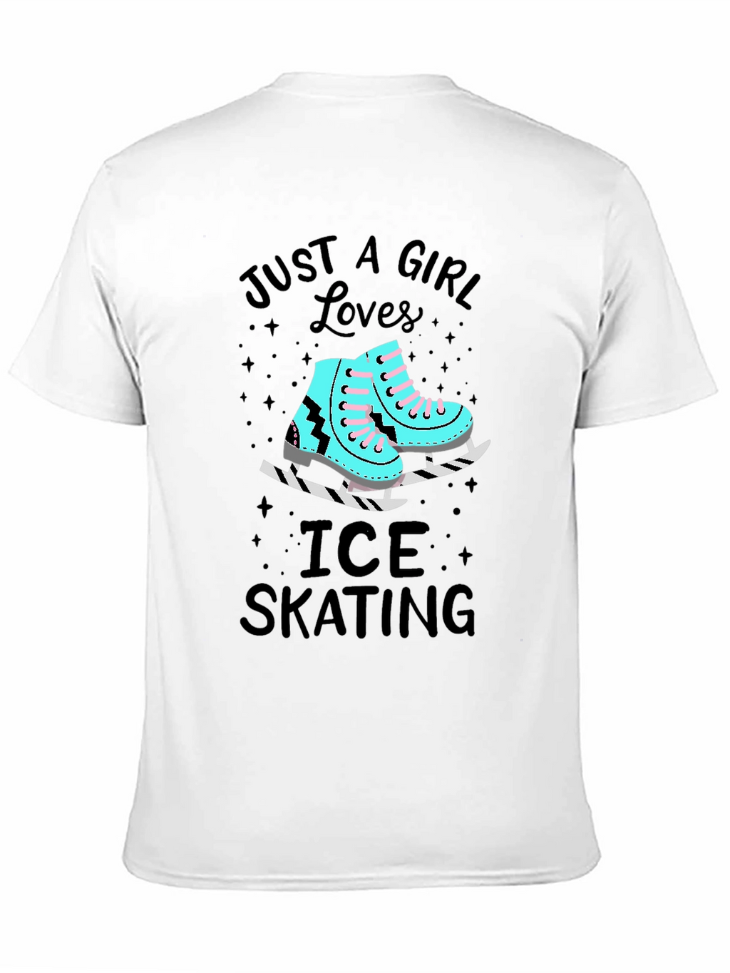 Just a Girl Who Loves Ice Skating T-Shirt