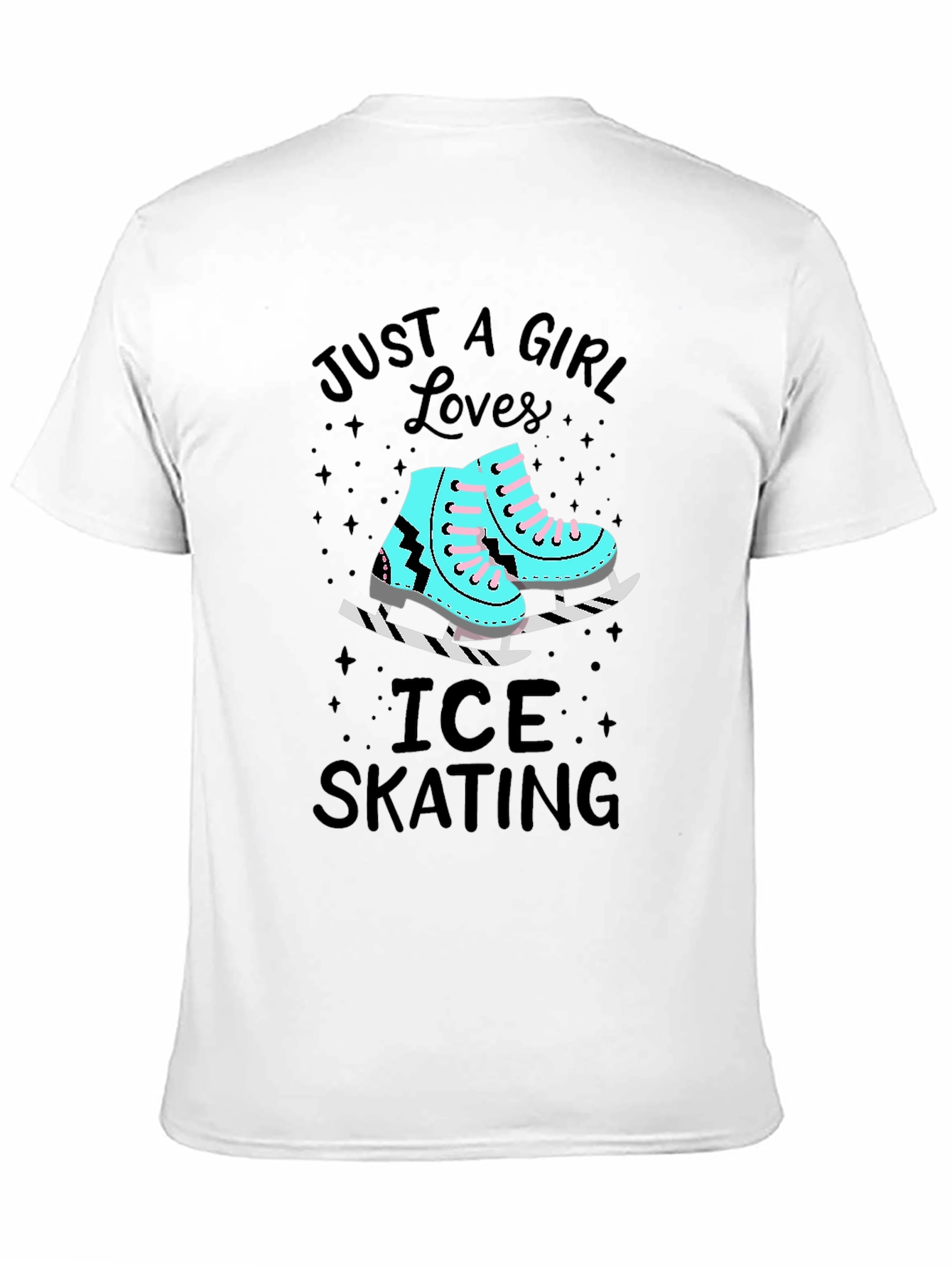 Just a Girl Who Loves Ice Skating T-Shirt