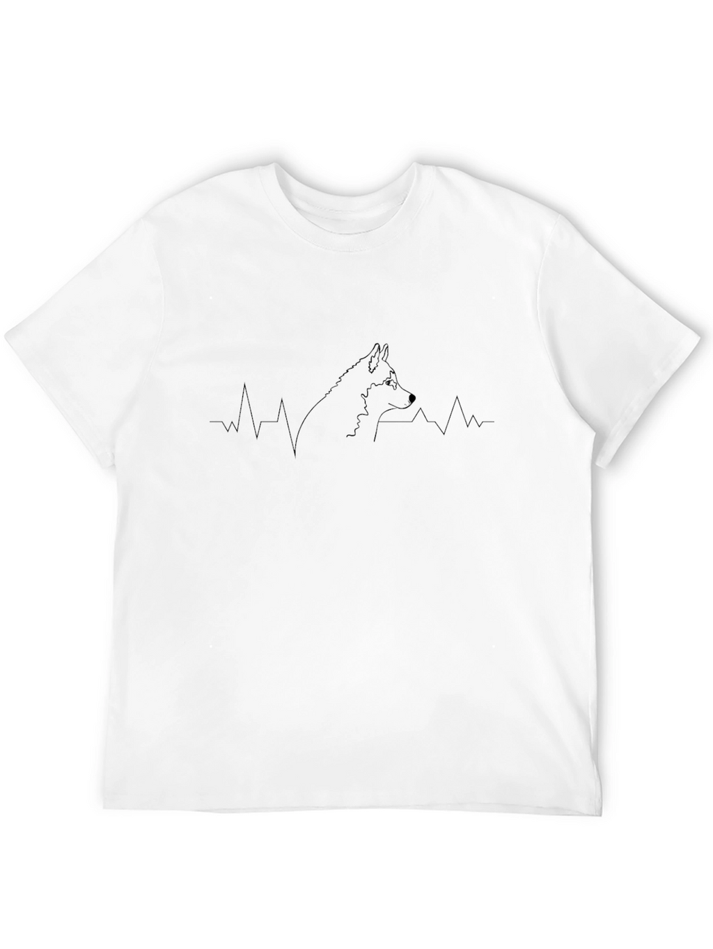 Heartbeat Husky Tee - Black