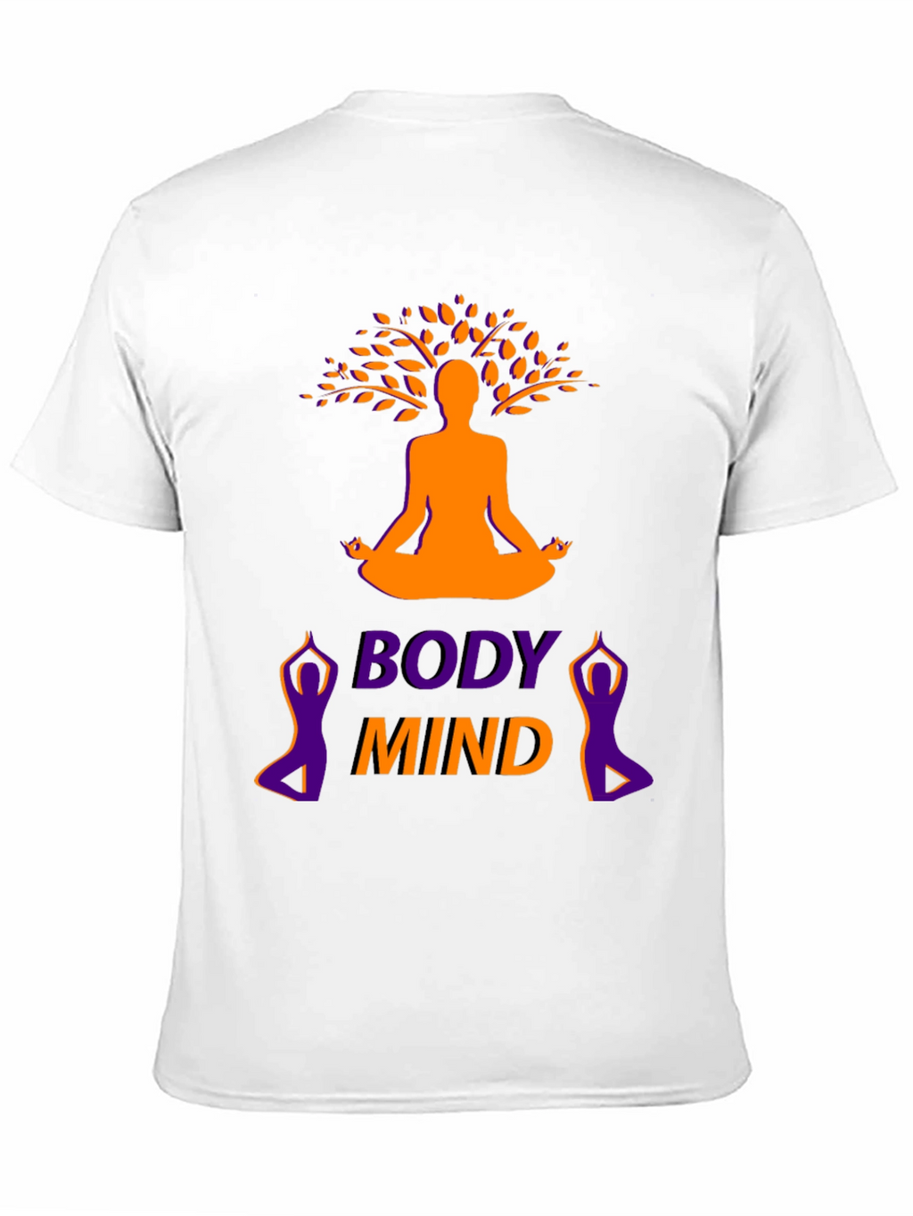 Body Mind Yoga Graphic T-Shirt