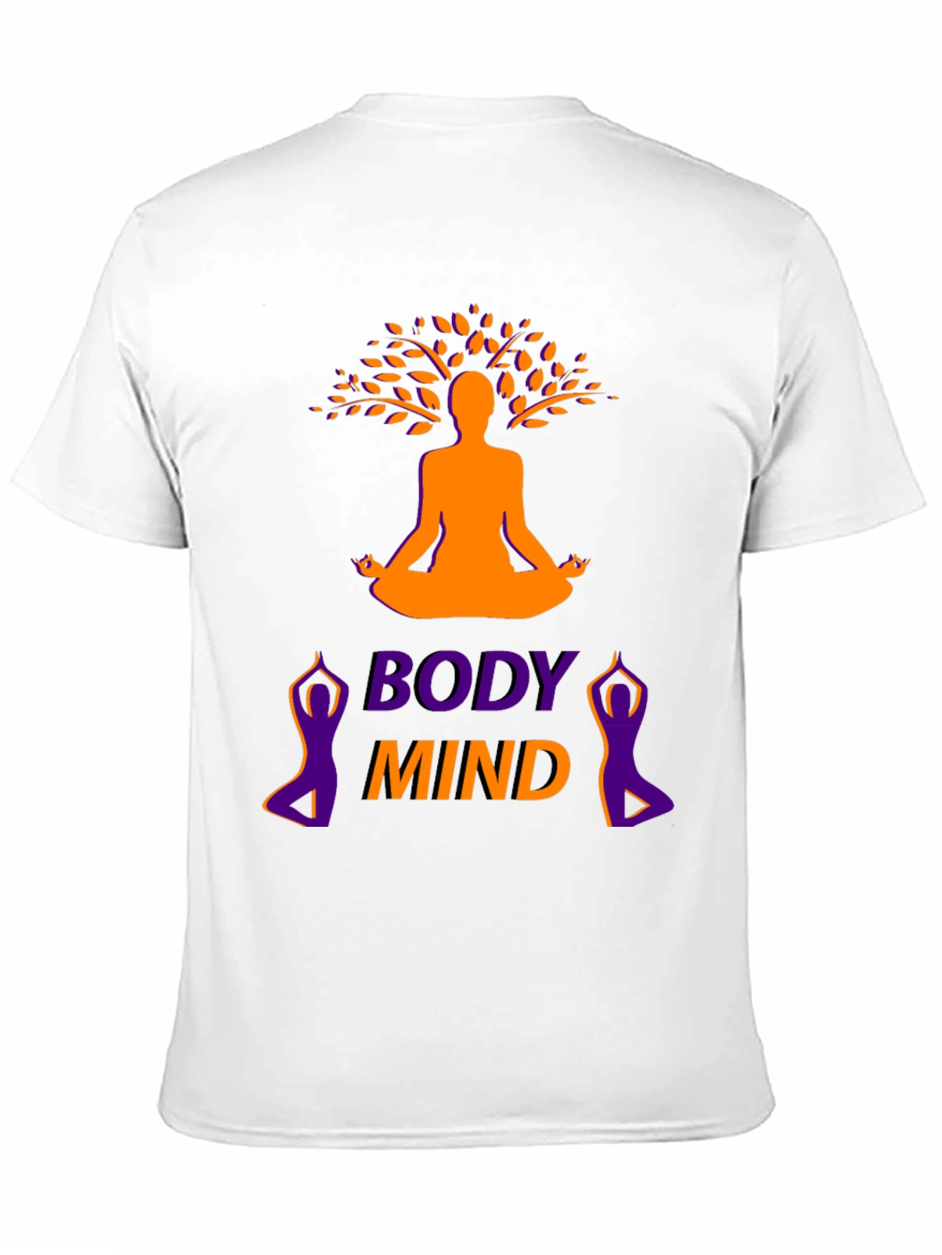 Body Mind Yoga Graphic T-Shirt