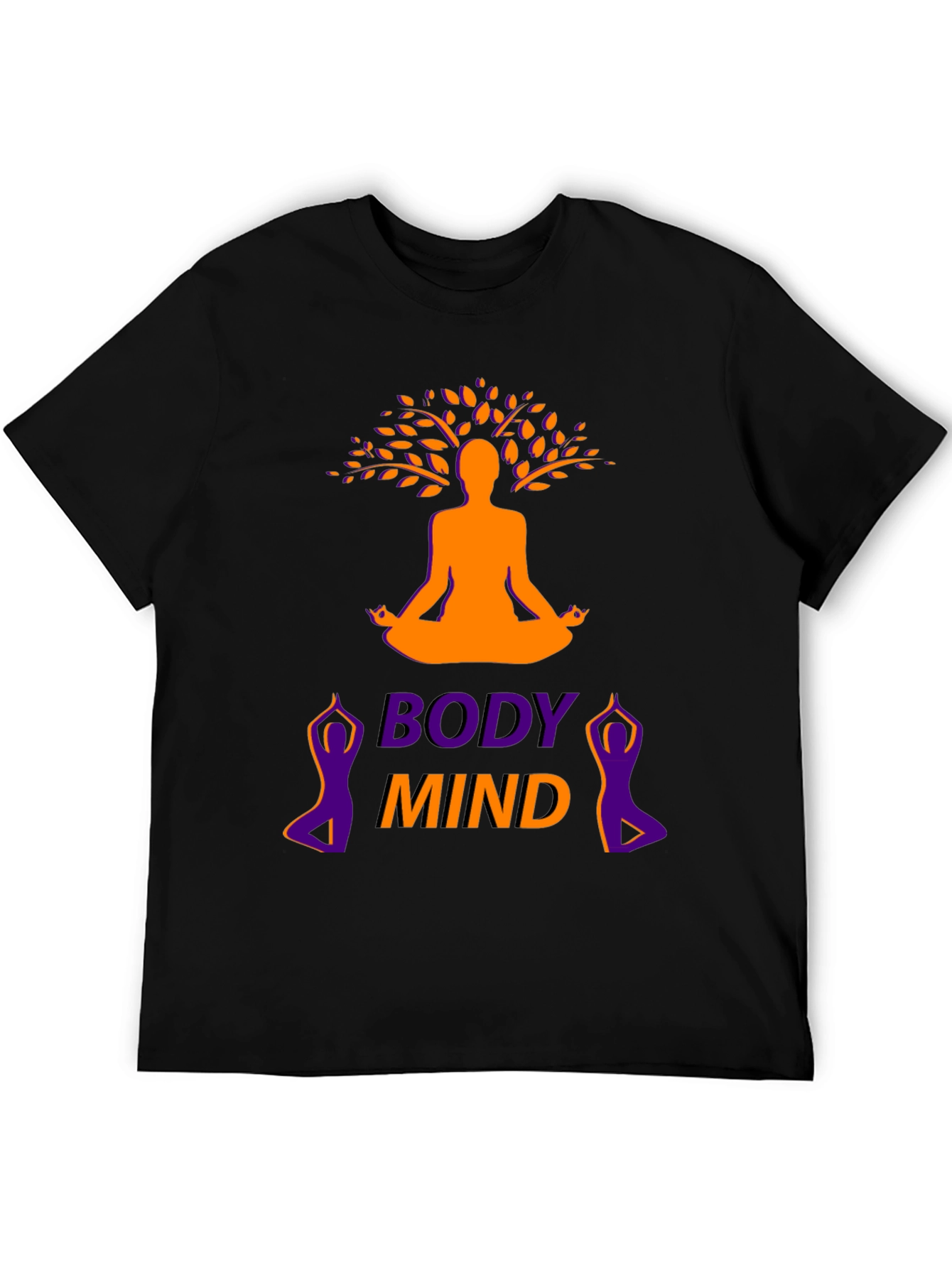 Body Mind Yoga Graphic T-Shirt