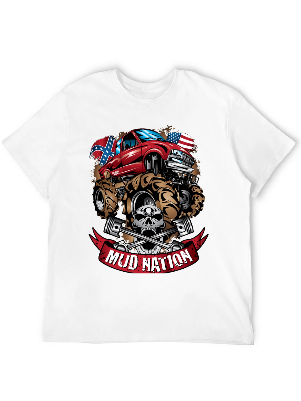 Mud Nation Monster Truck T-Shirt