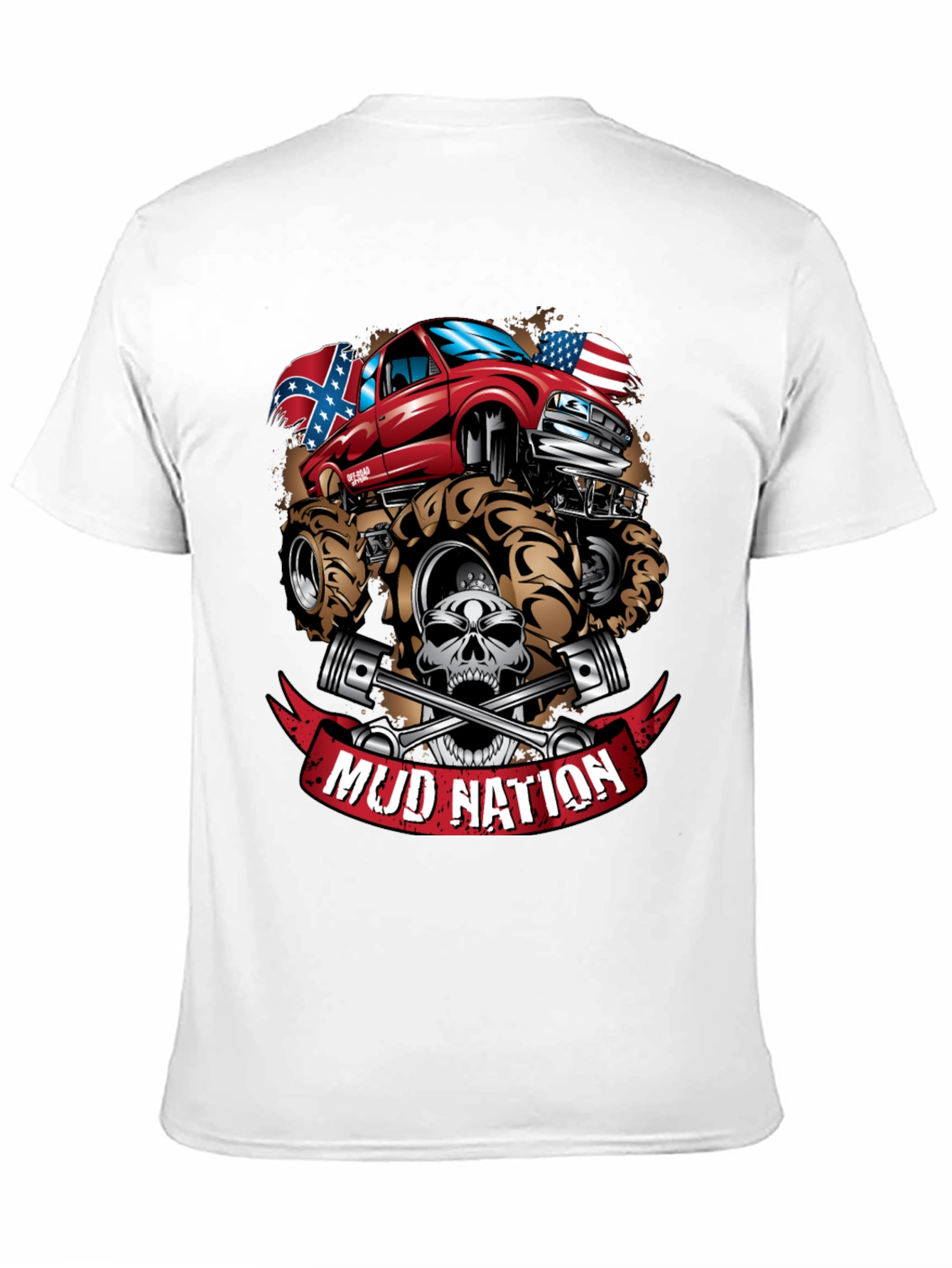 Mud Nation Monster Truck T-Shirt