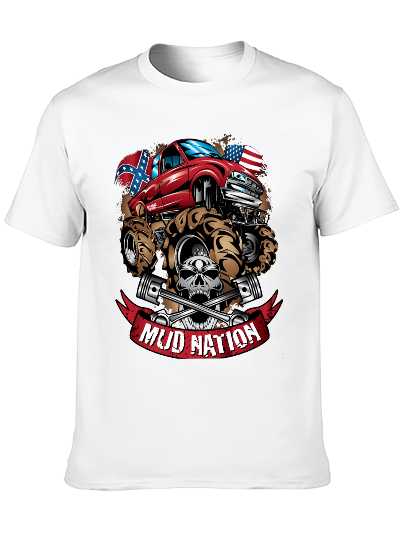 Mud Nation Monster Truck T-Shirt