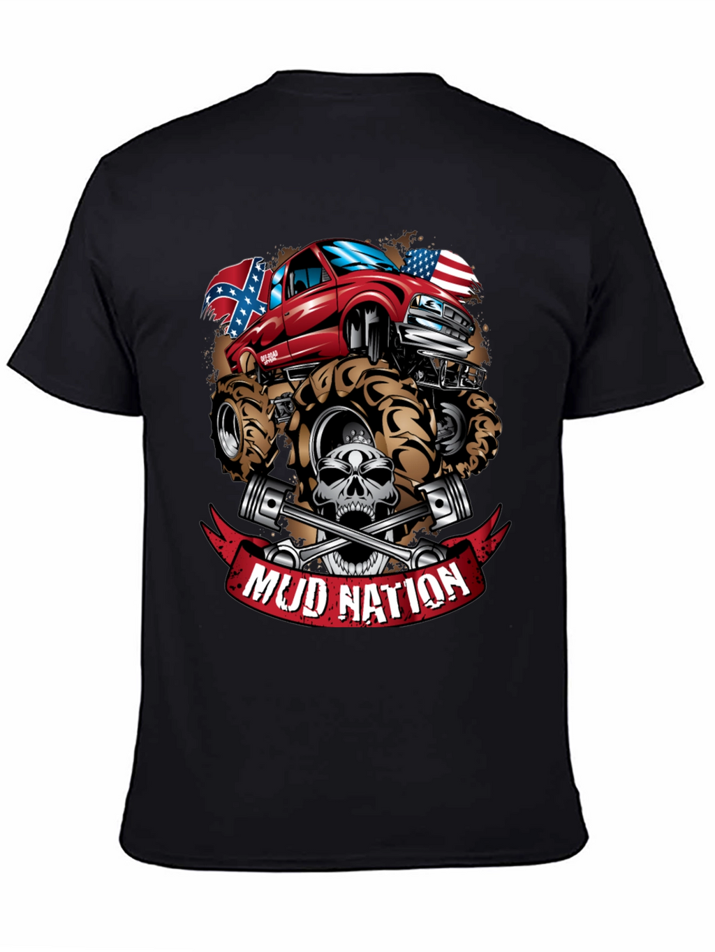 Mud Nation Monster Truck T-Shirt