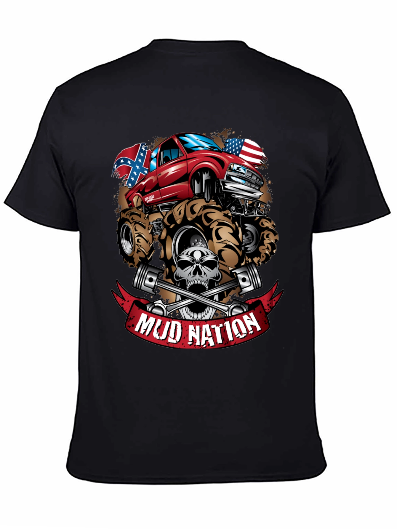Mud Nation Monster Truck T-Shirt