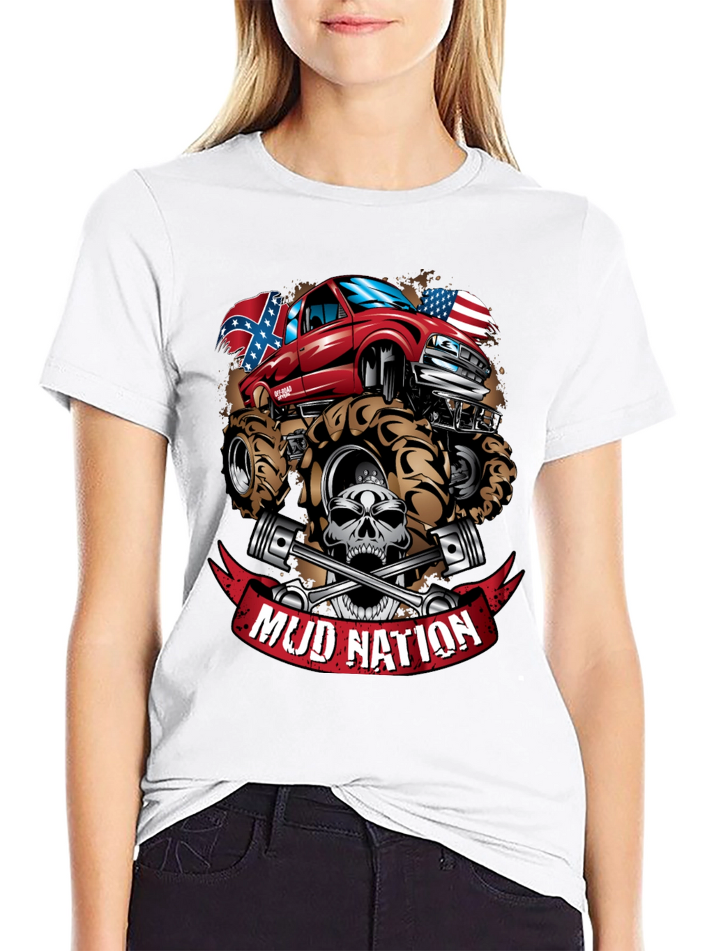 Mud Nation Monster Truck T-Shirt