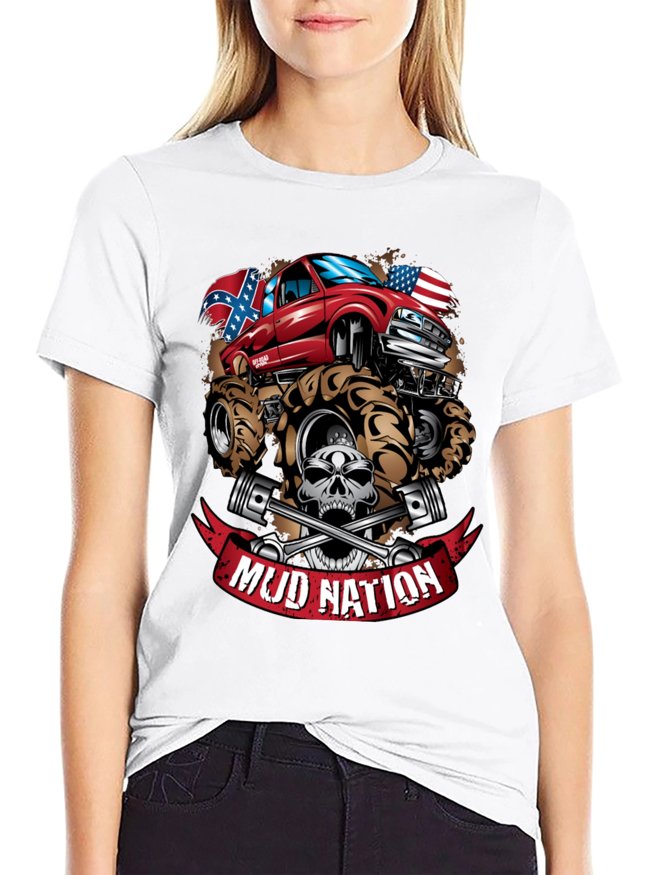 Mud Nation Monster Truck T-Shirt