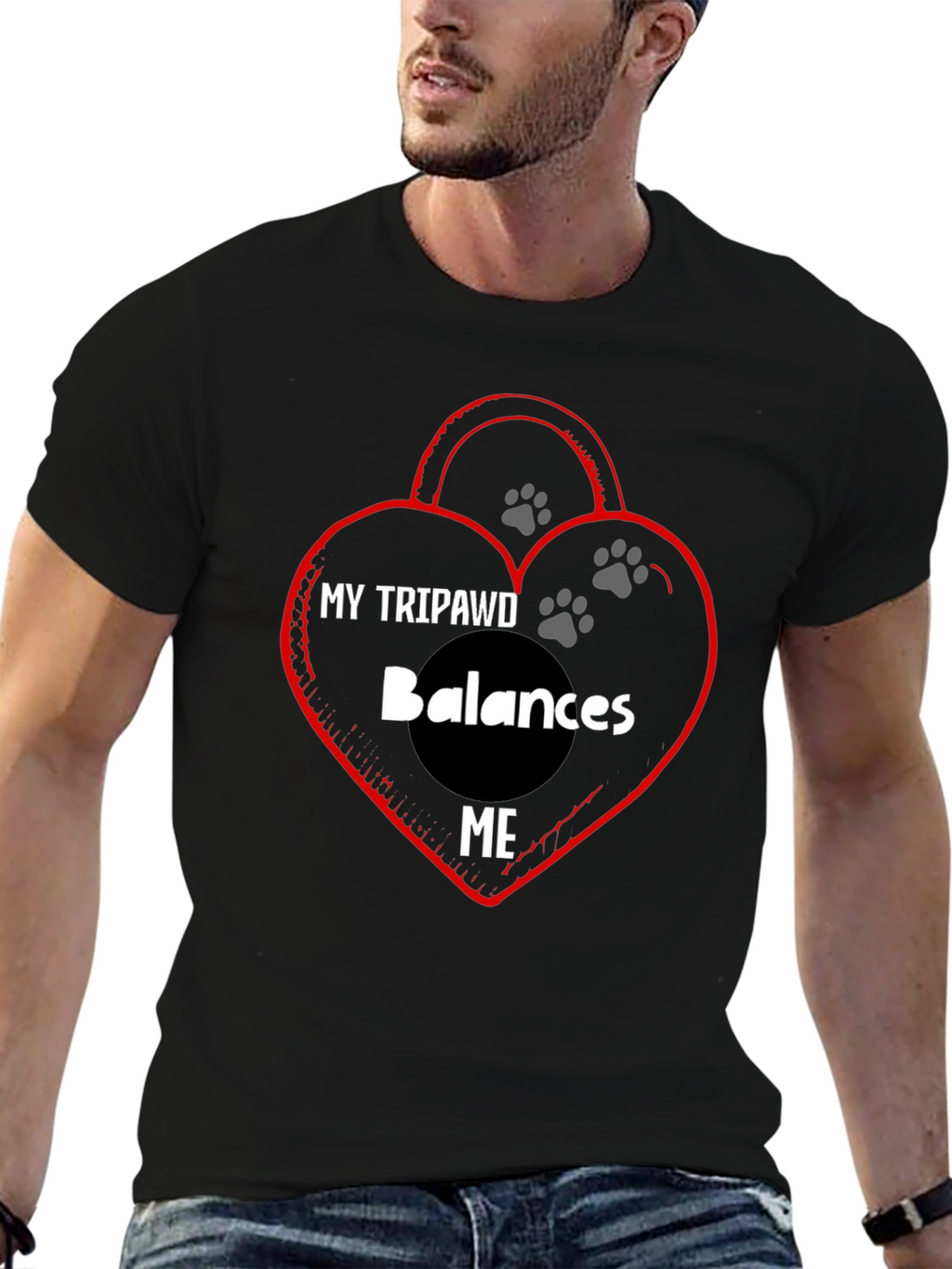 My Tripawd Balances Me T-Shirt