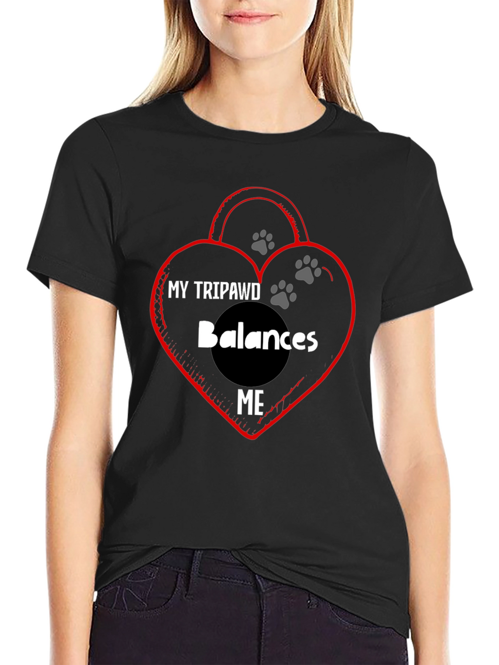 My Tripawd Balances Me T-Shirt
