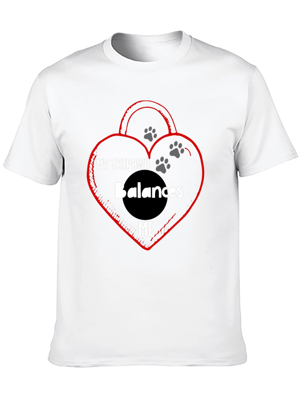 My Tripawd Balances Me T-Shirt