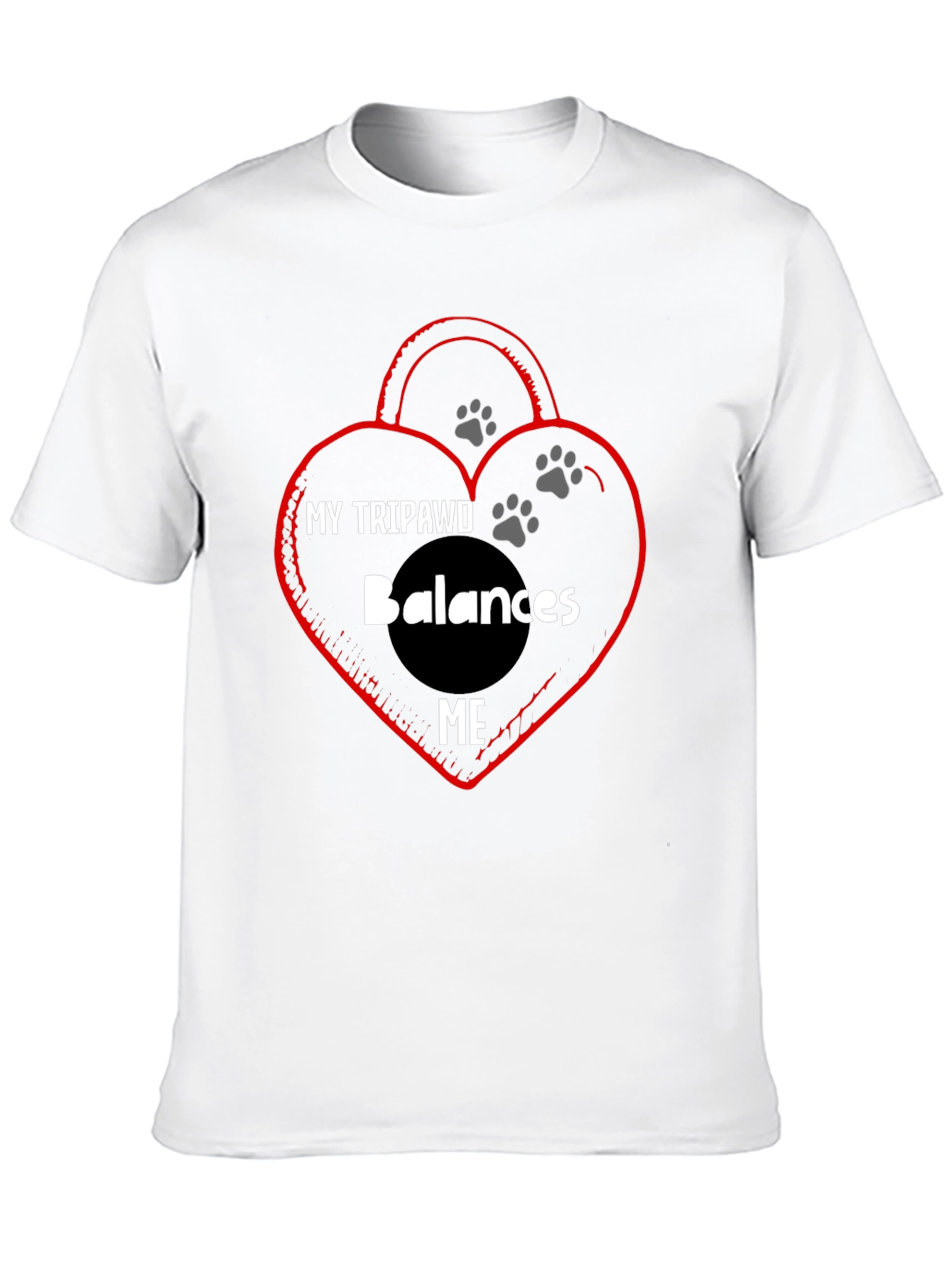 My Tripawd Balances Me T-Shirt