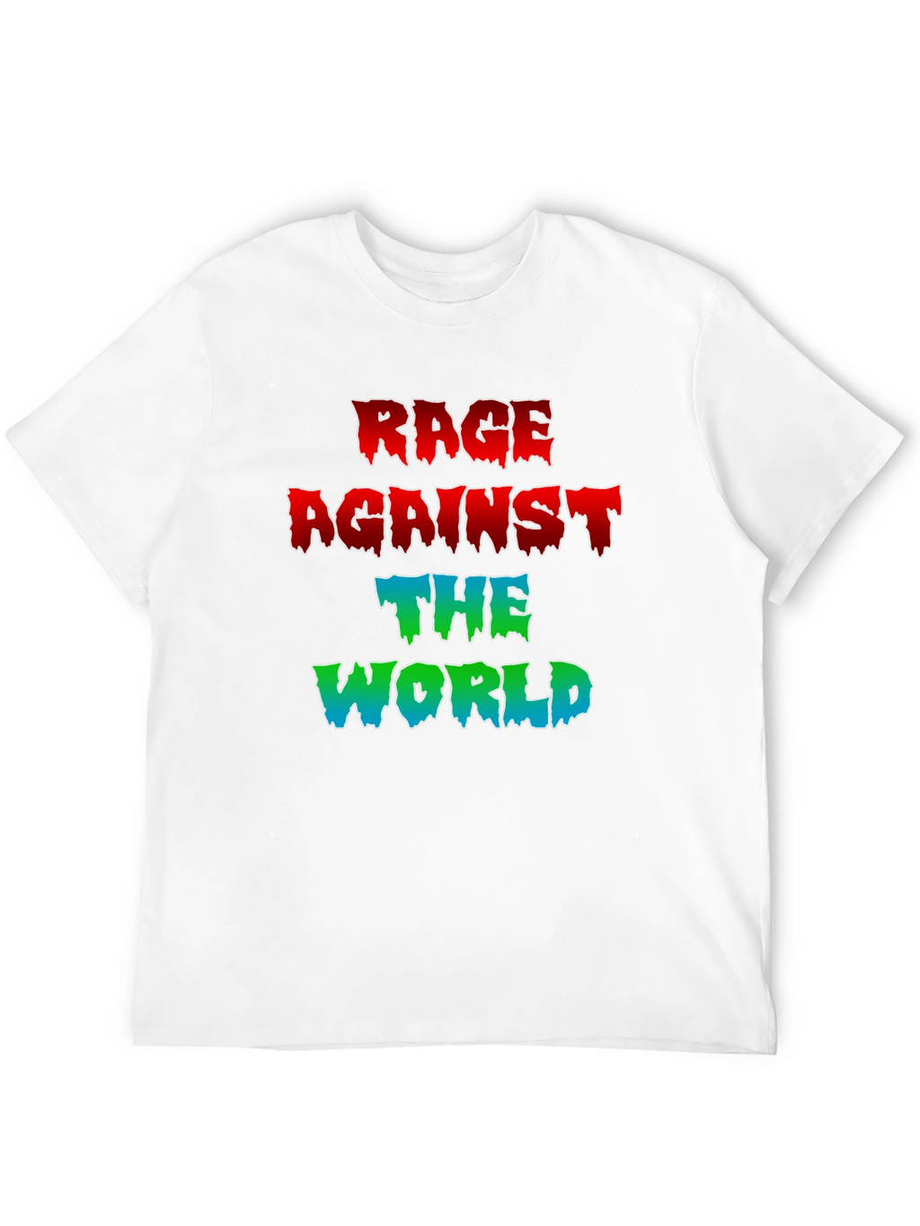 Rage Against The World Graphic Tee - Black