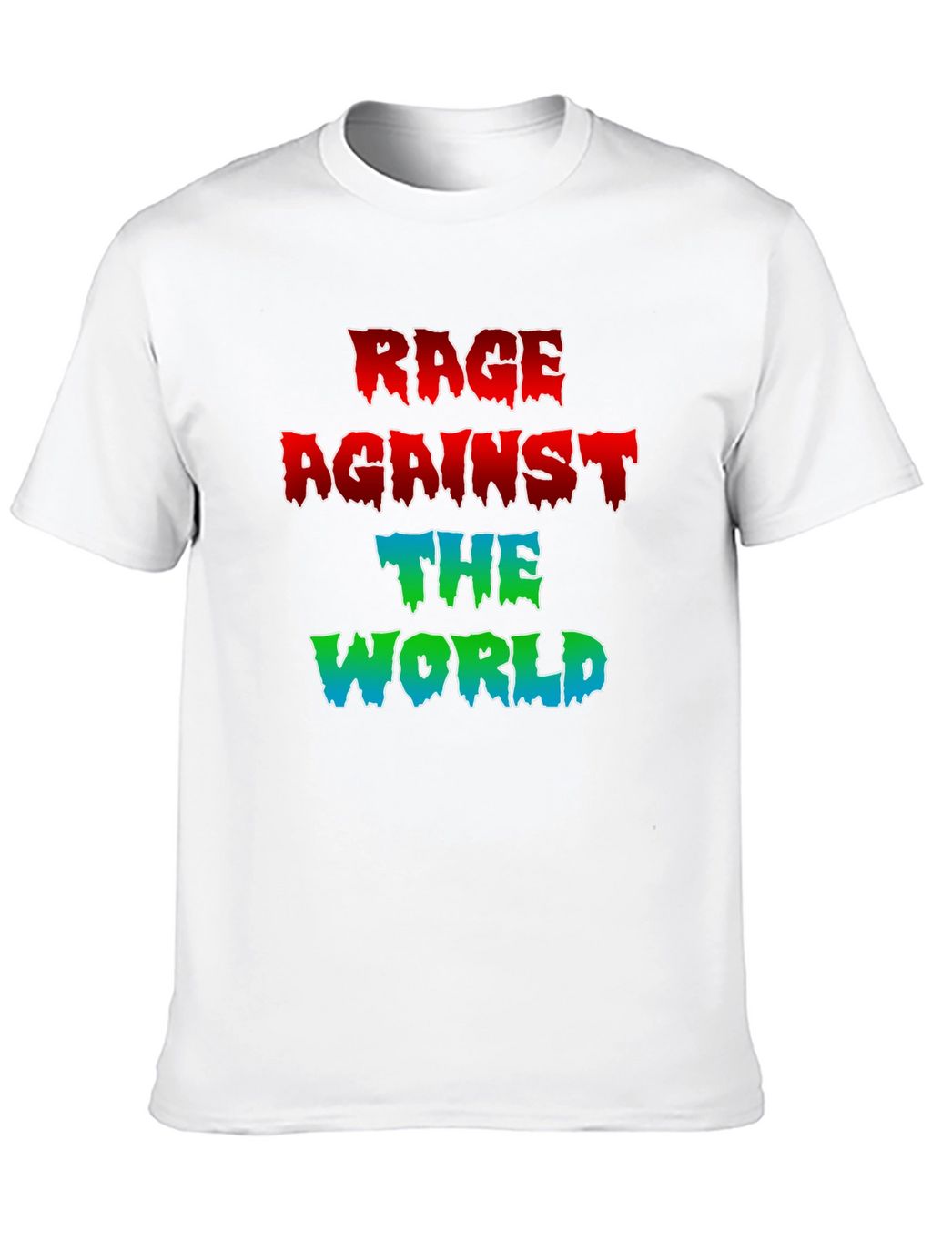 Rage Against The World Graphic Tee - Black