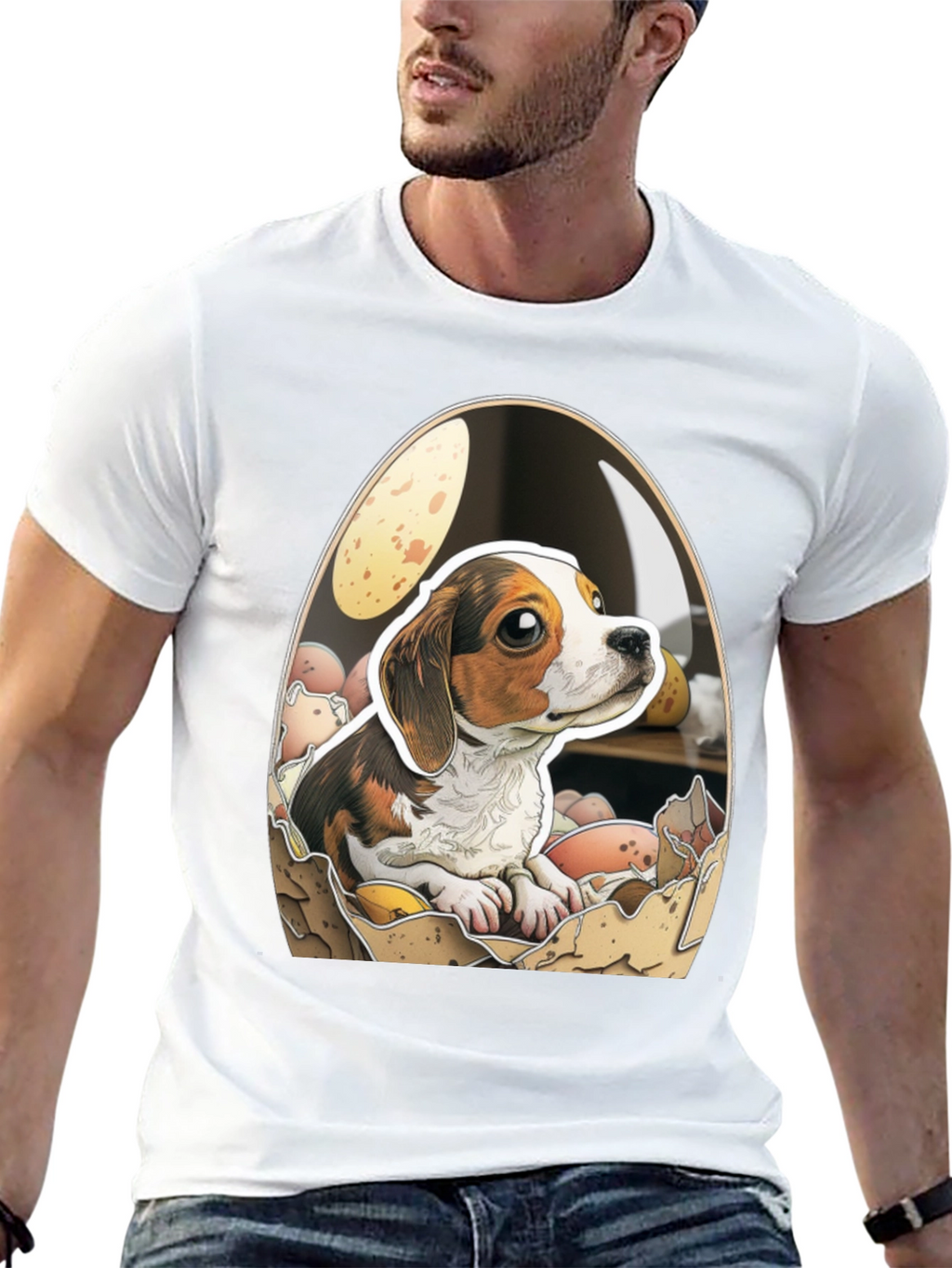Eggcellent Beagle T-Shirt