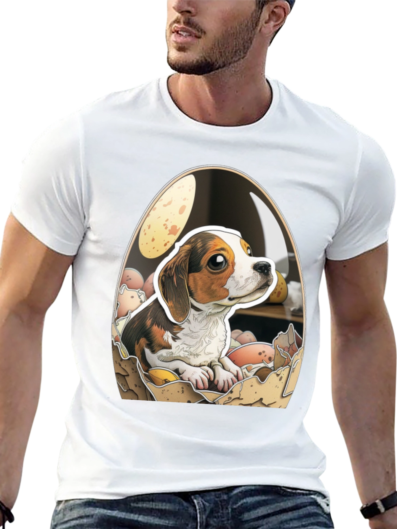 Eggcellent Beagle T-Shirt