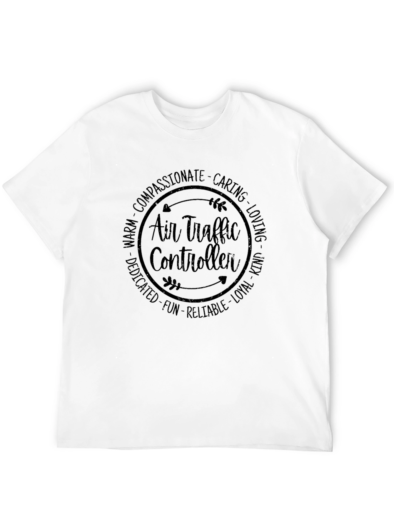 Air Traffic Controller Qualities Graphic T-Shirt