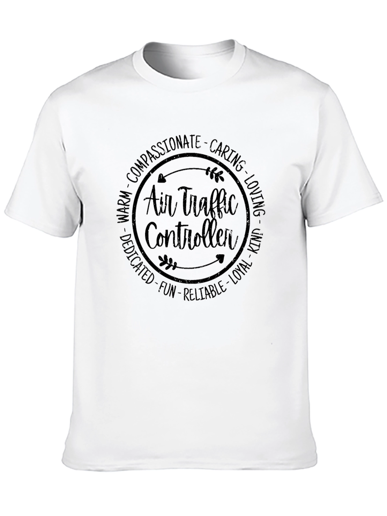 Air Traffic Controller Qualities Graphic T-Shirt