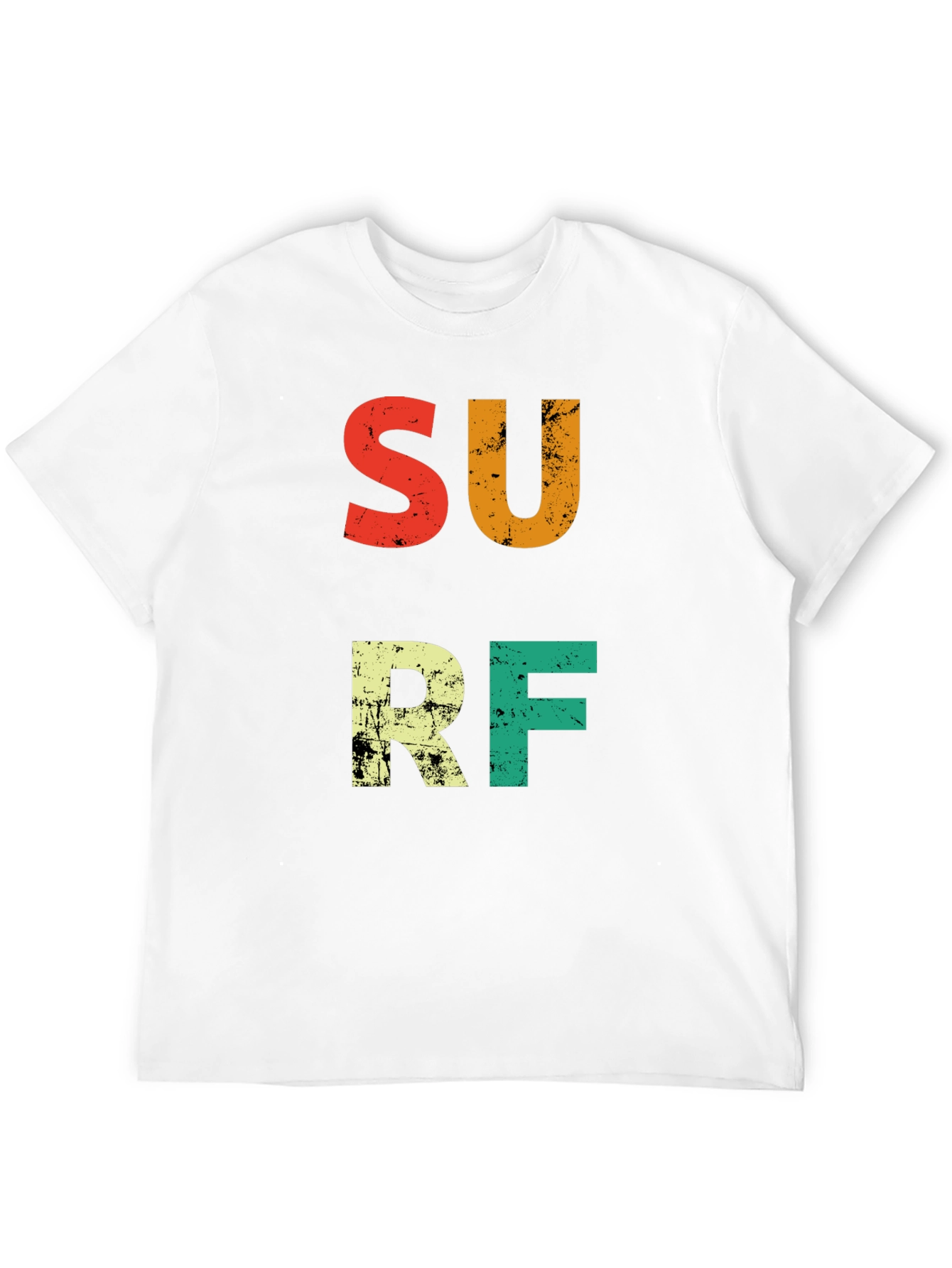 Retro Surf Graphic Tee - Black