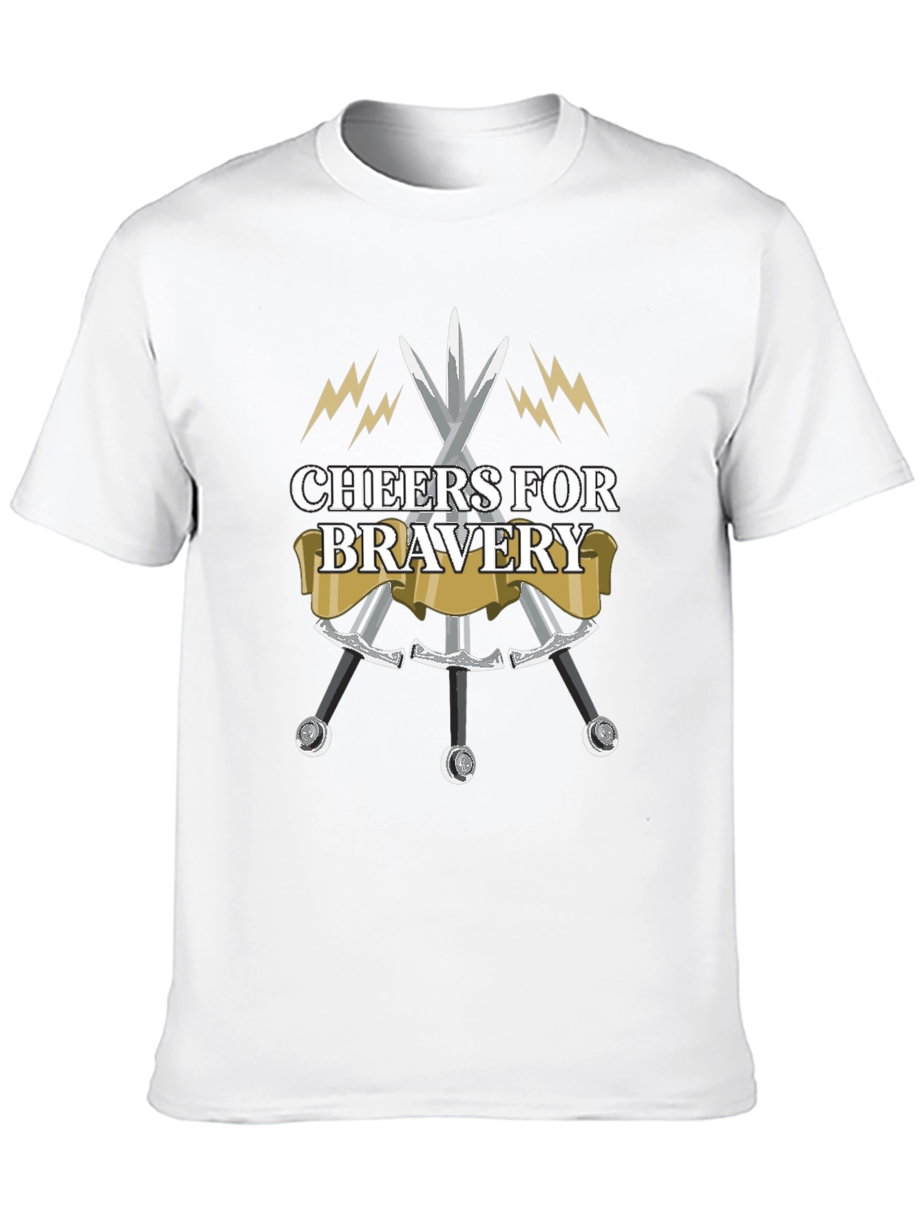 Cheers For Bravery Graphic Tee