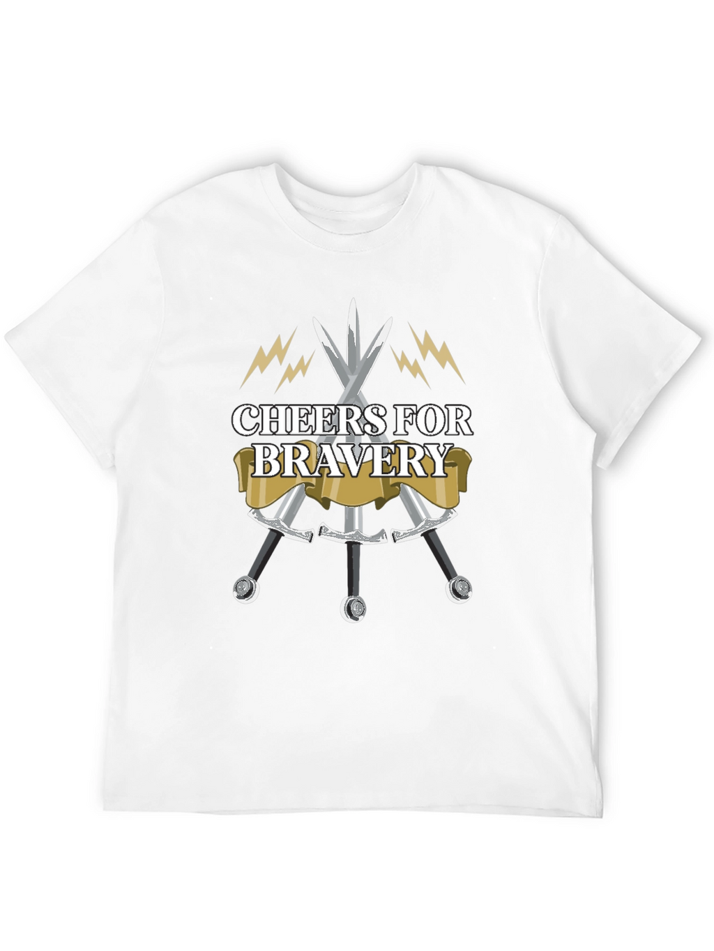 Cheers For Bravery Graphic Tee