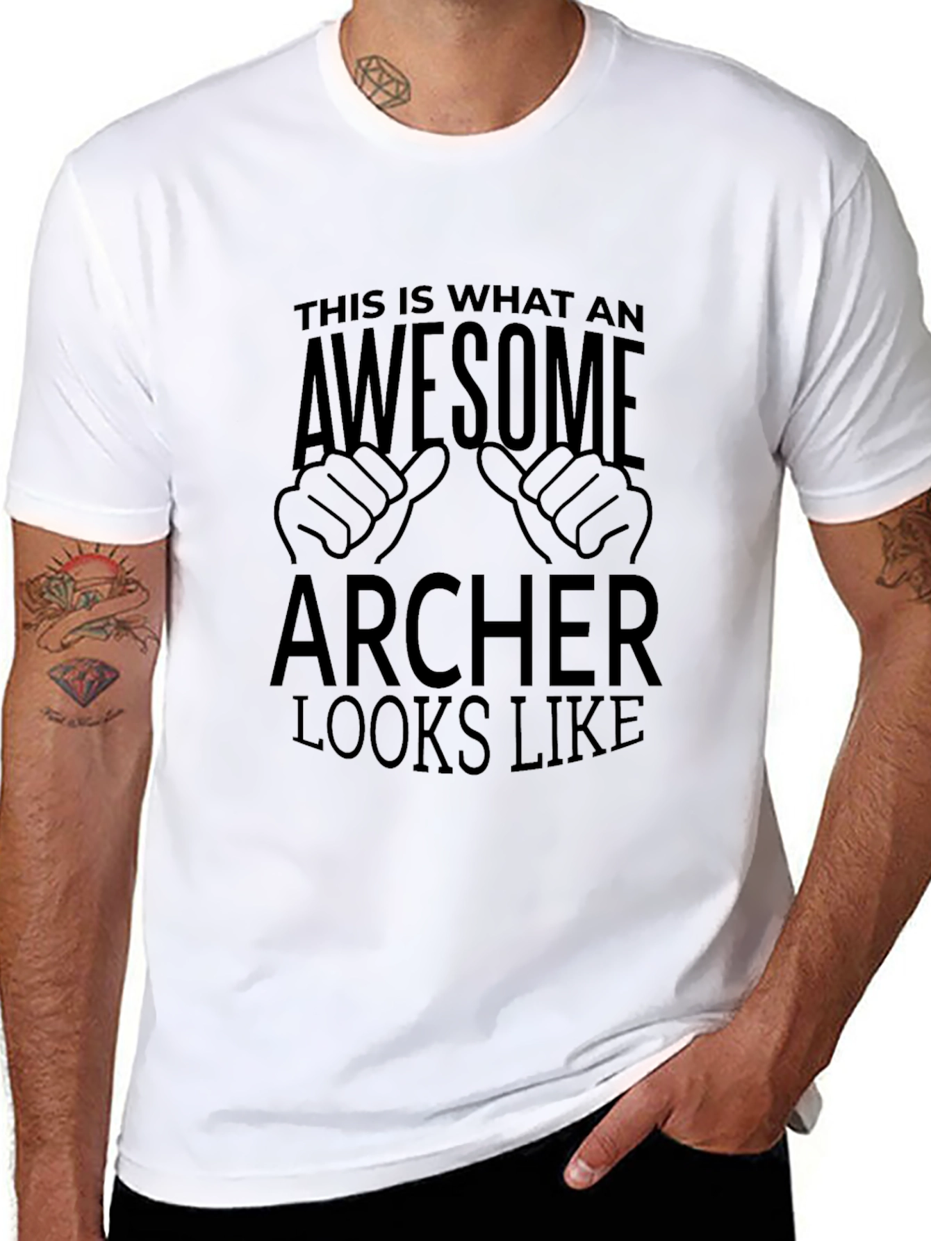 Awesome Archer T-Shirt: Funny Comfortable Great Gift Idea