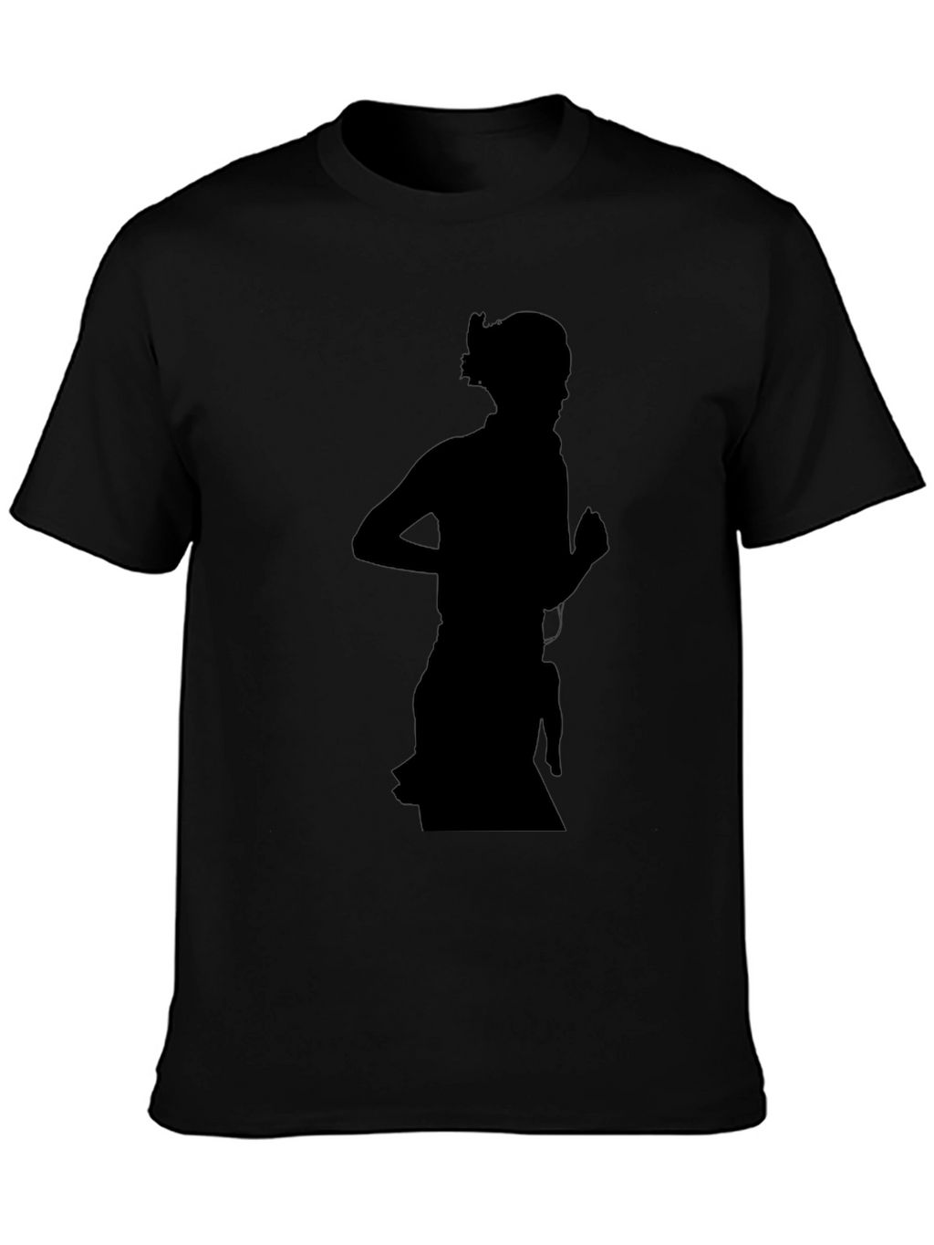 Silhouette Graphic Tee - Cool Black Shirt