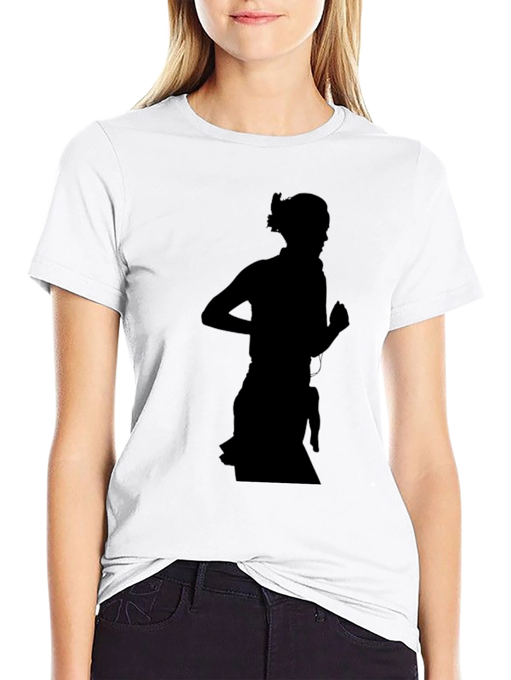 Silhouette Graphic Tee - Cool Black Shirt