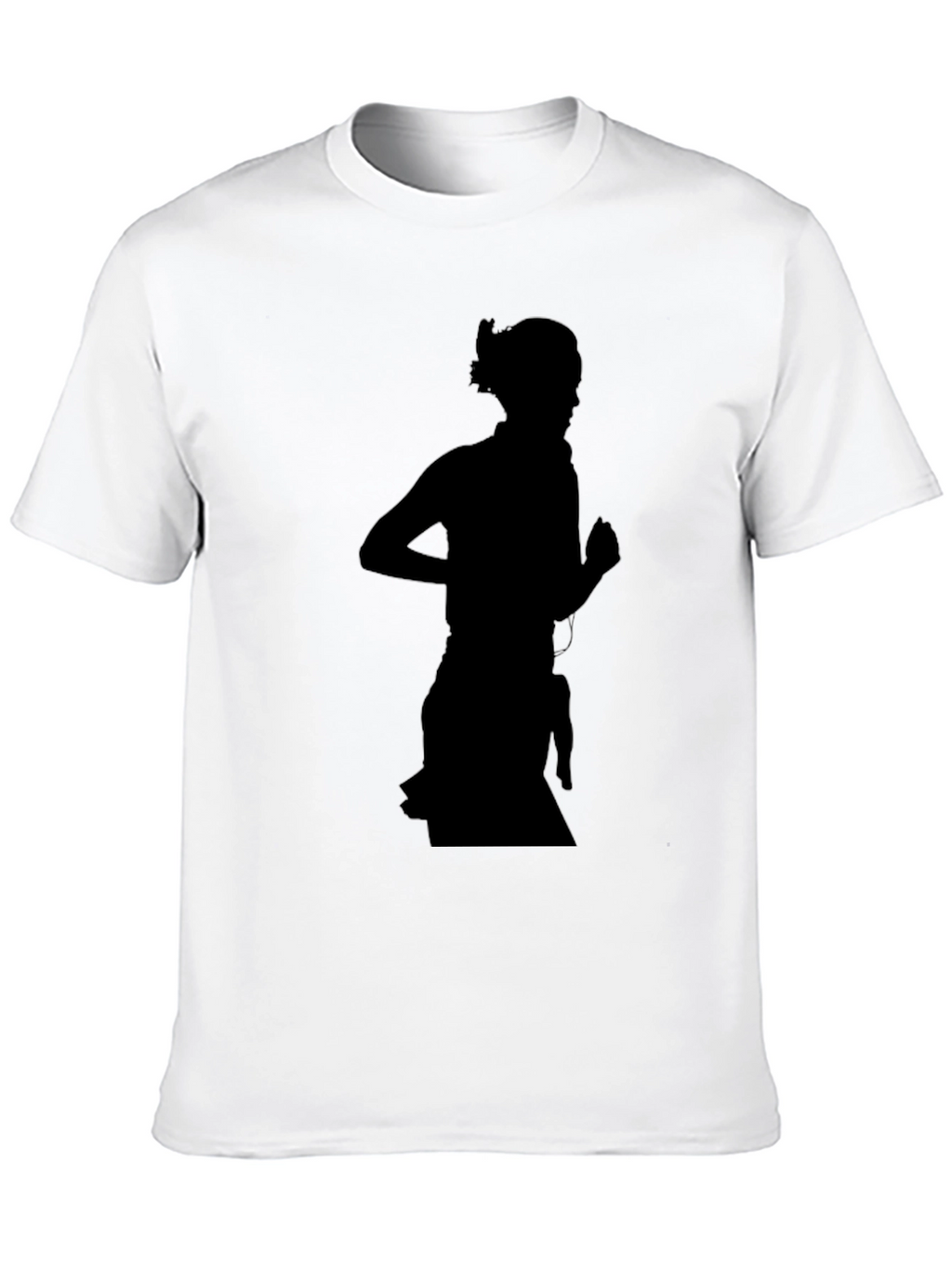 Silhouette Graphic Tee - Cool Black Shirt