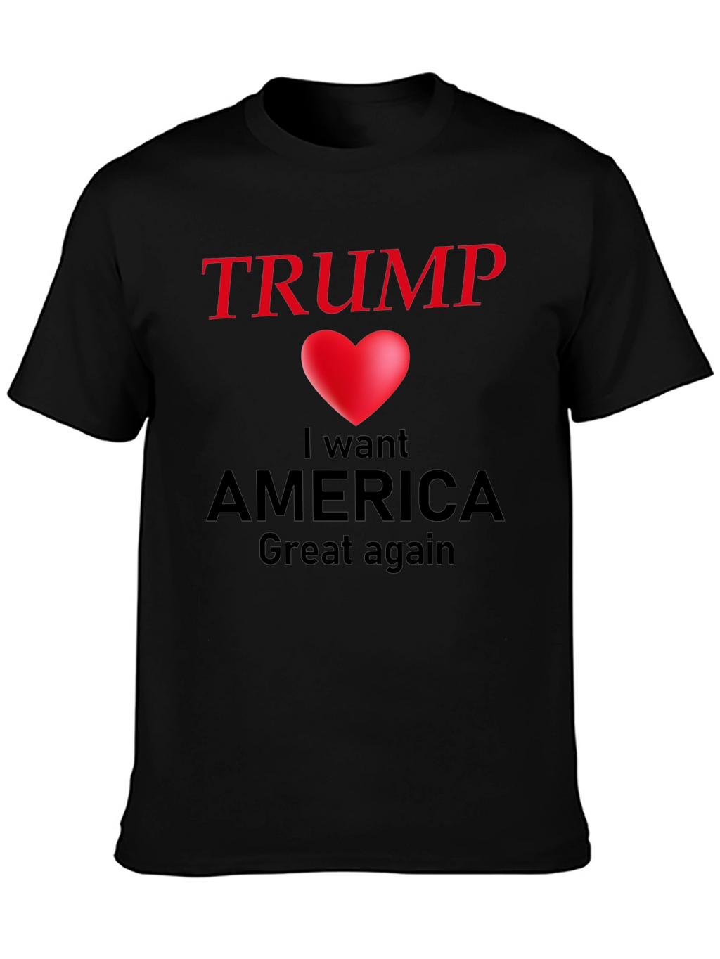 Trump Heart America T-Shirt