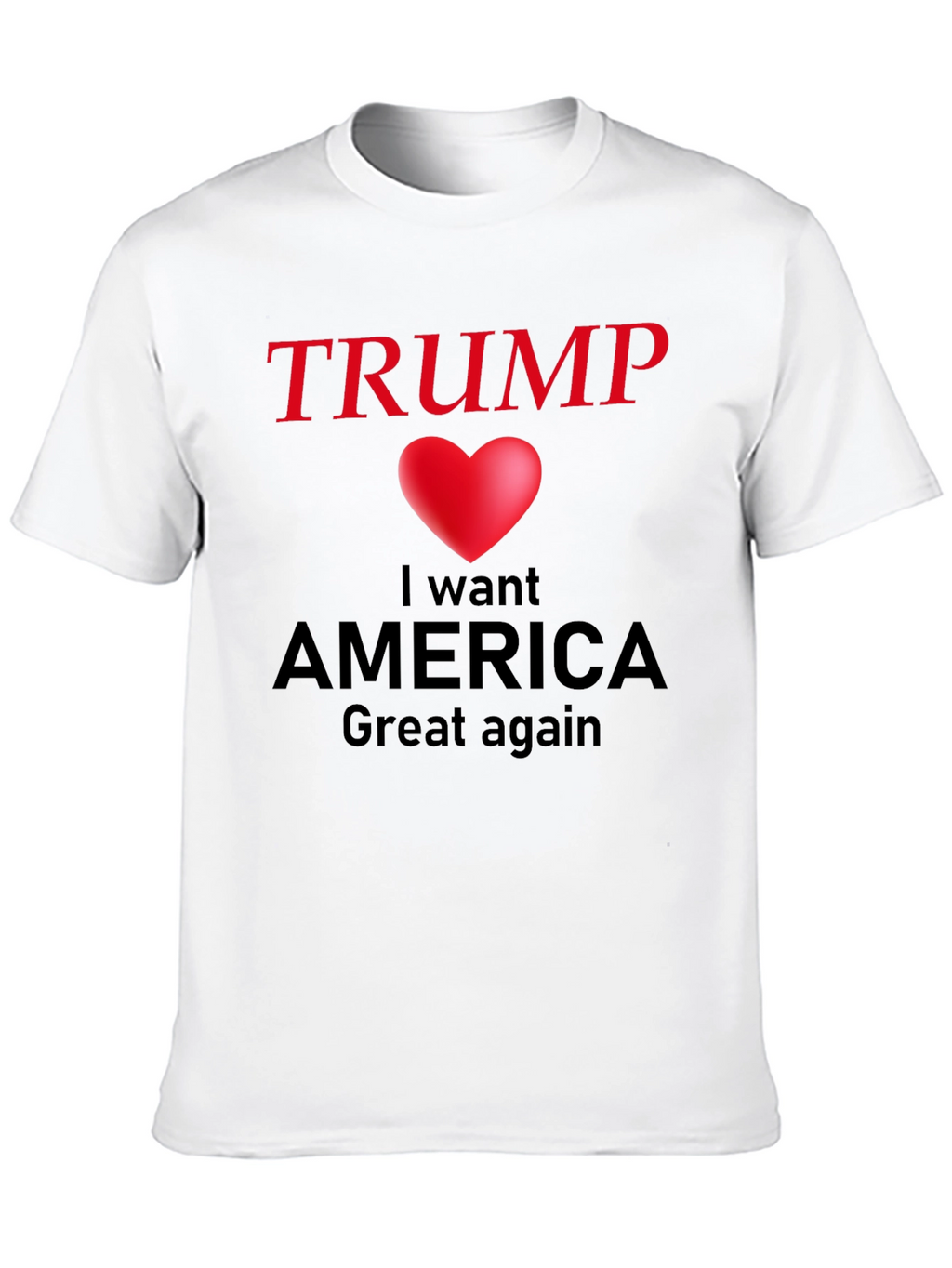 Trump Heart America T-Shirt