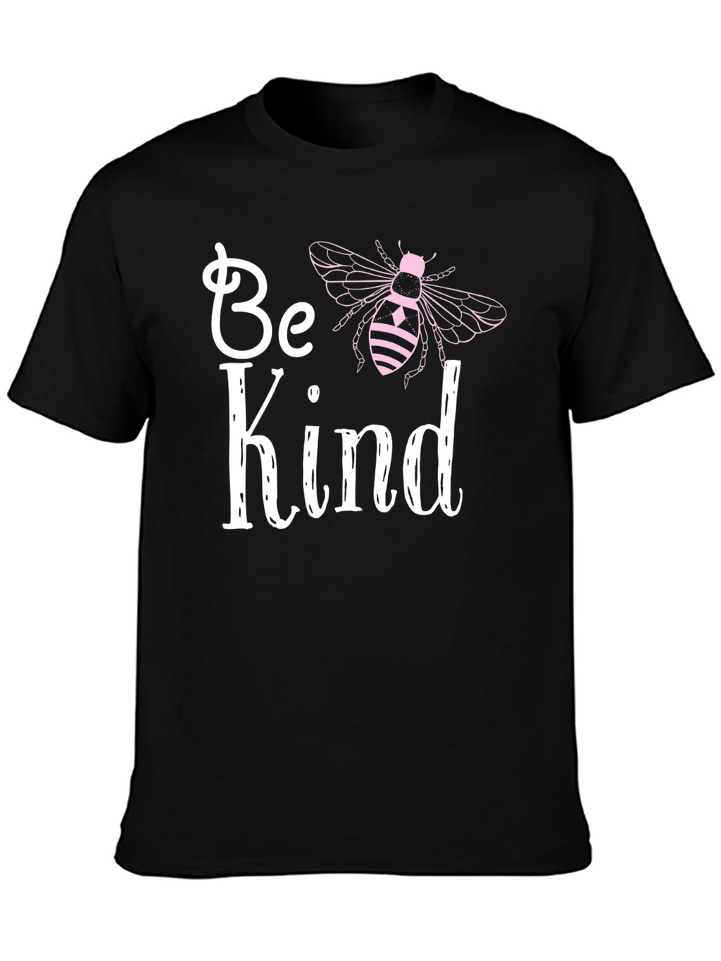 Be Kind Bee Graphic Tee - Black