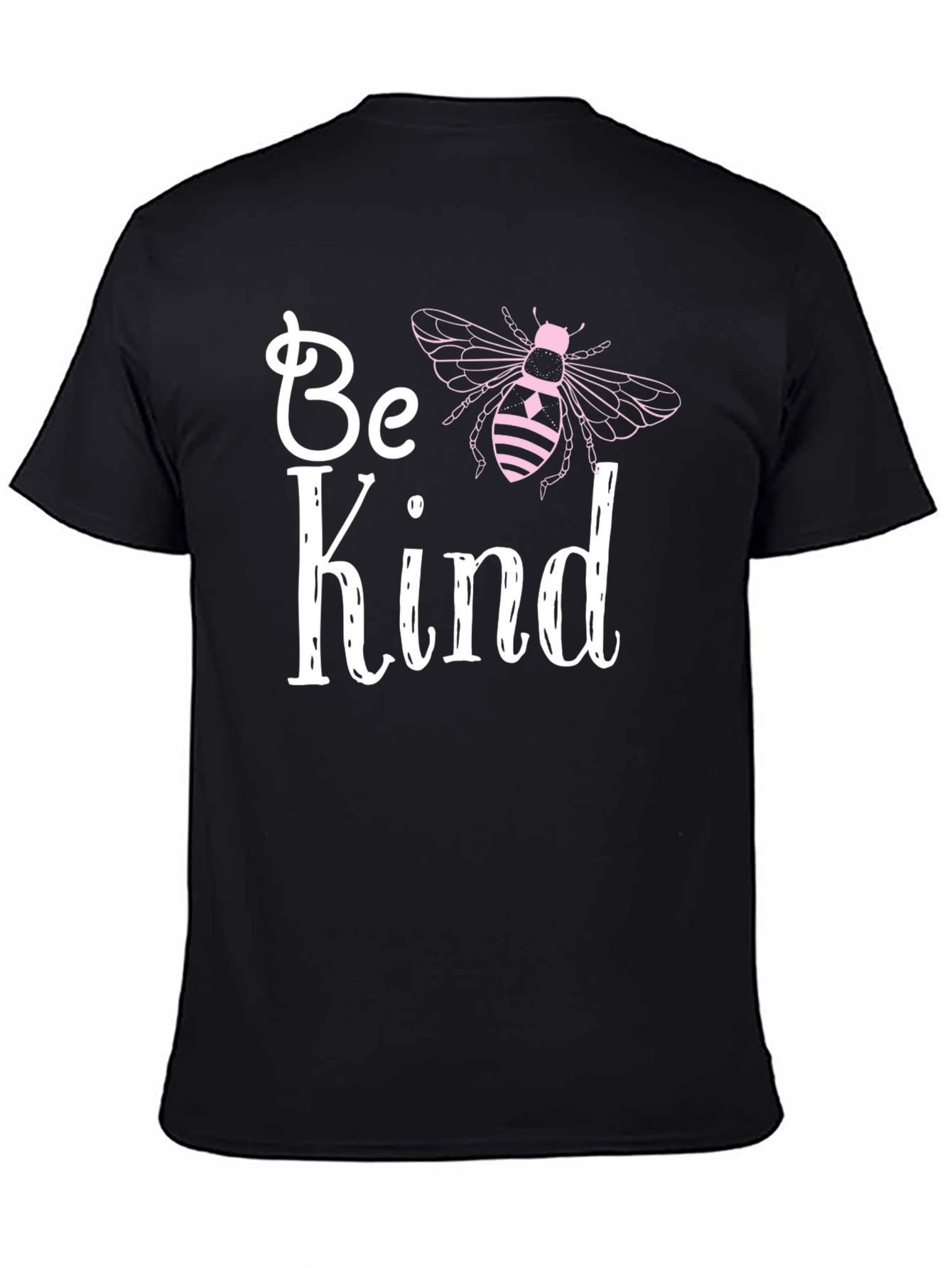 Be Kind Bee Graphic Tee - Black