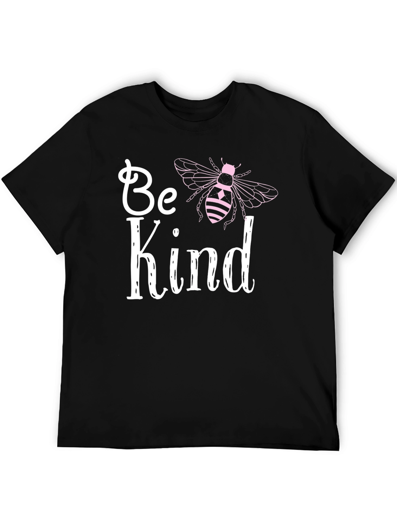 Be Kind Bee Graphic Tee - Black