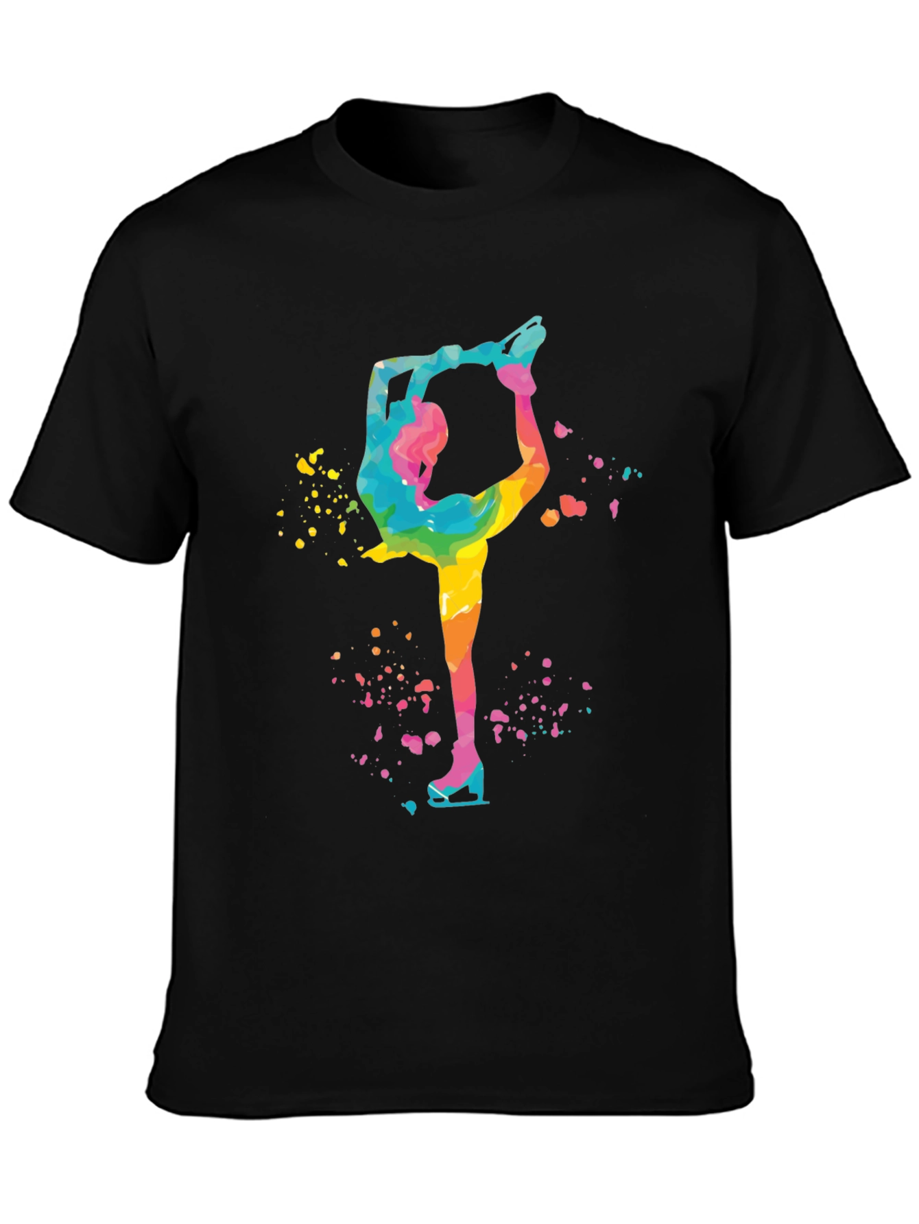 Figure Skating Colorful T-Shirt