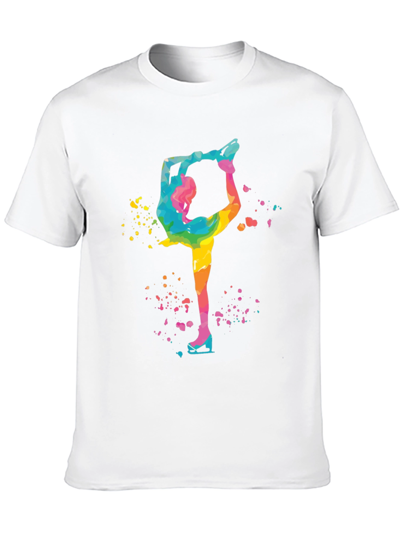 Figure Skating Colorful T-Shirt