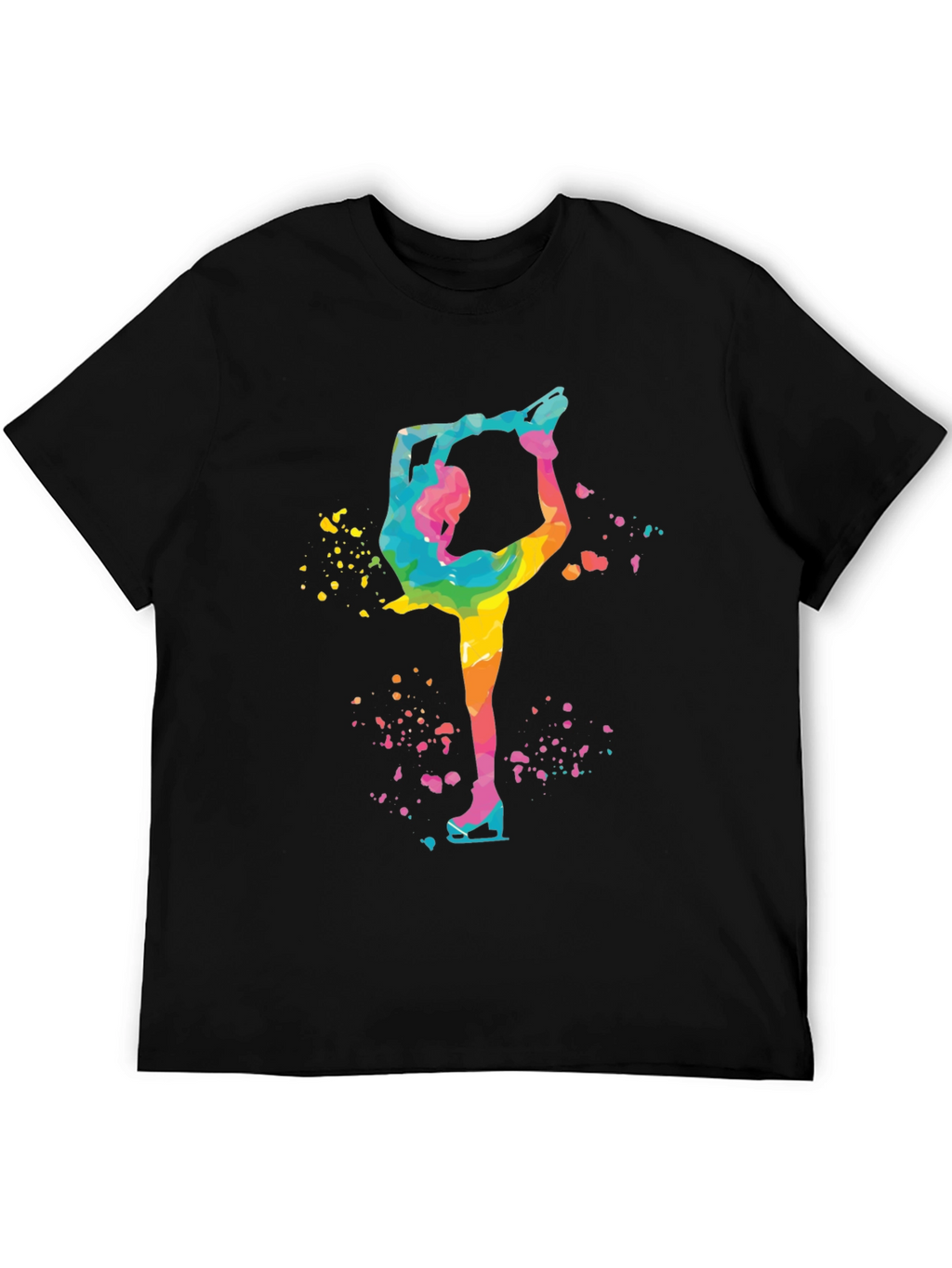 Figure Skating Colorful T-Shirt