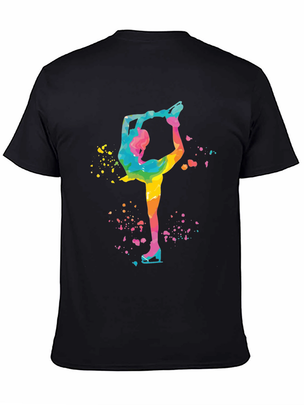 Figure Skating Colorful T-Shirt