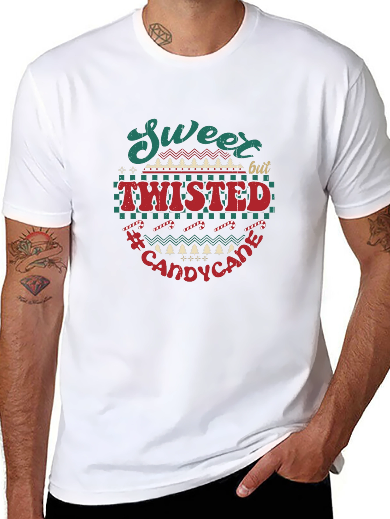 Sweet but Twisted Candy Cane T-Shirt