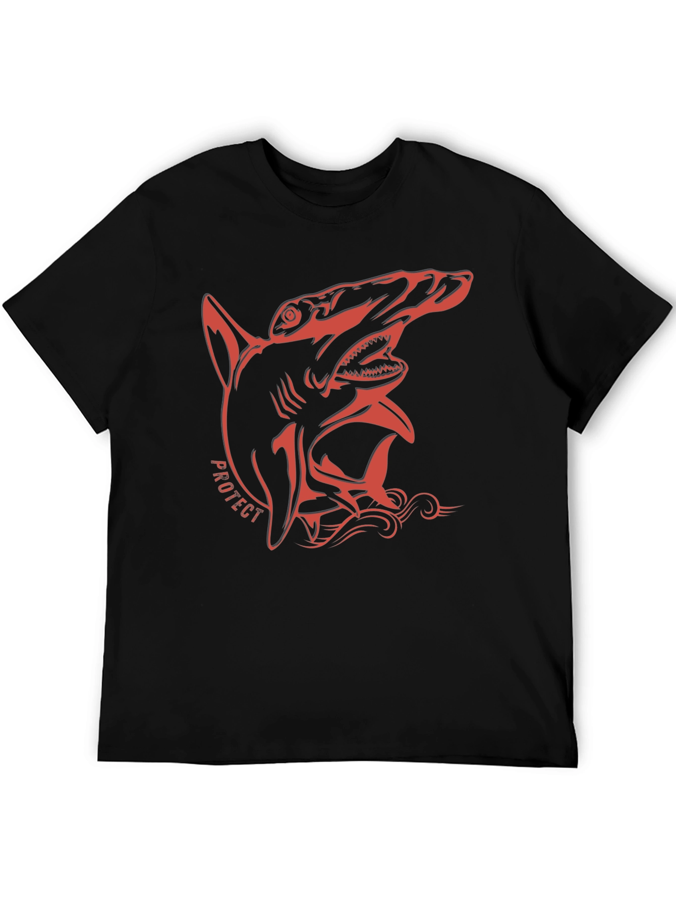 Hammerhead Shark Graphic Tee - Protect Our Oceans