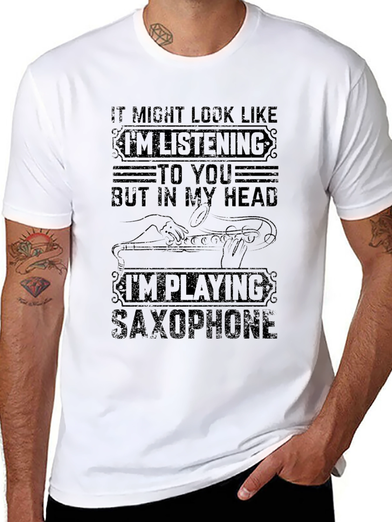 Saxophone Player T-Shirt - Im Playing Saxophone